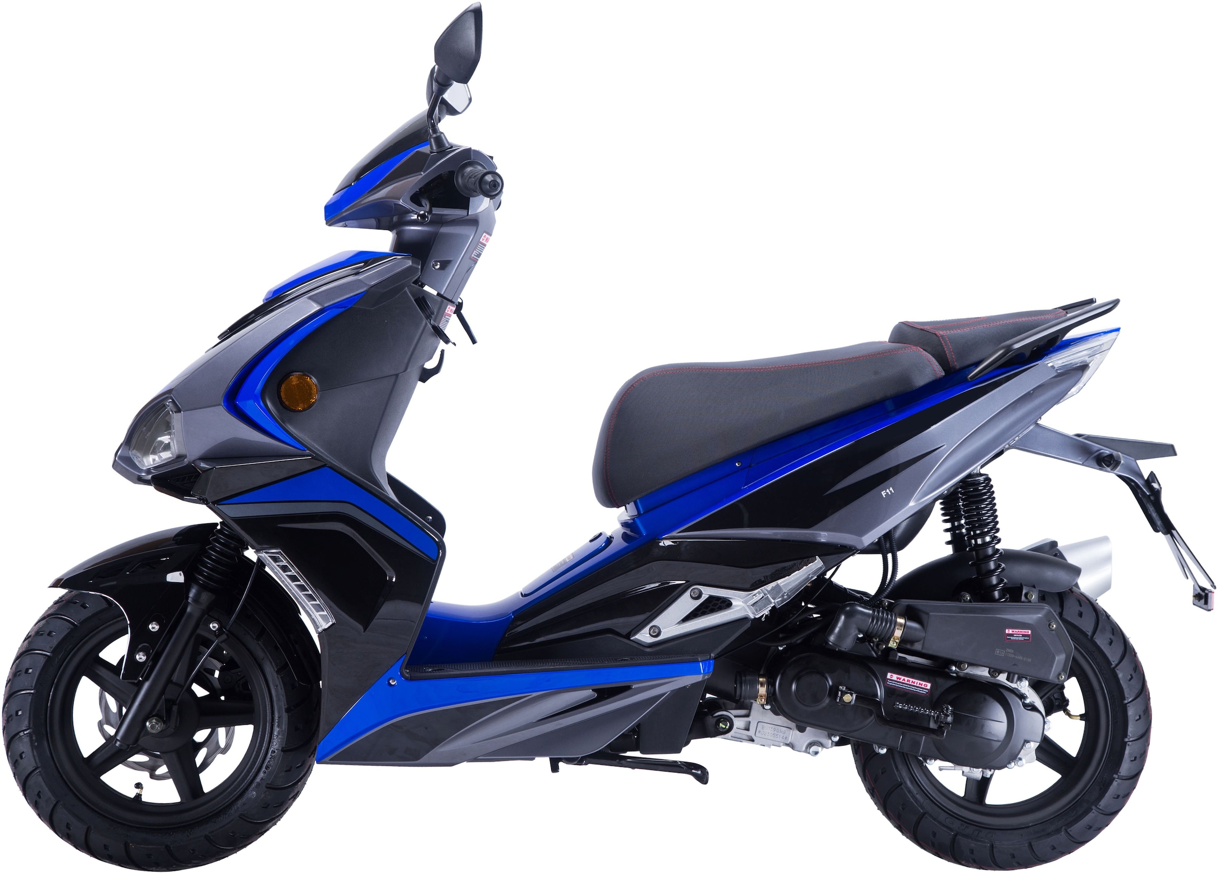 GT UNION Motorroller »Striker 25« 49,5 cm³ 25 km/h Euro 5 2,7 Luftgekühlter Motor