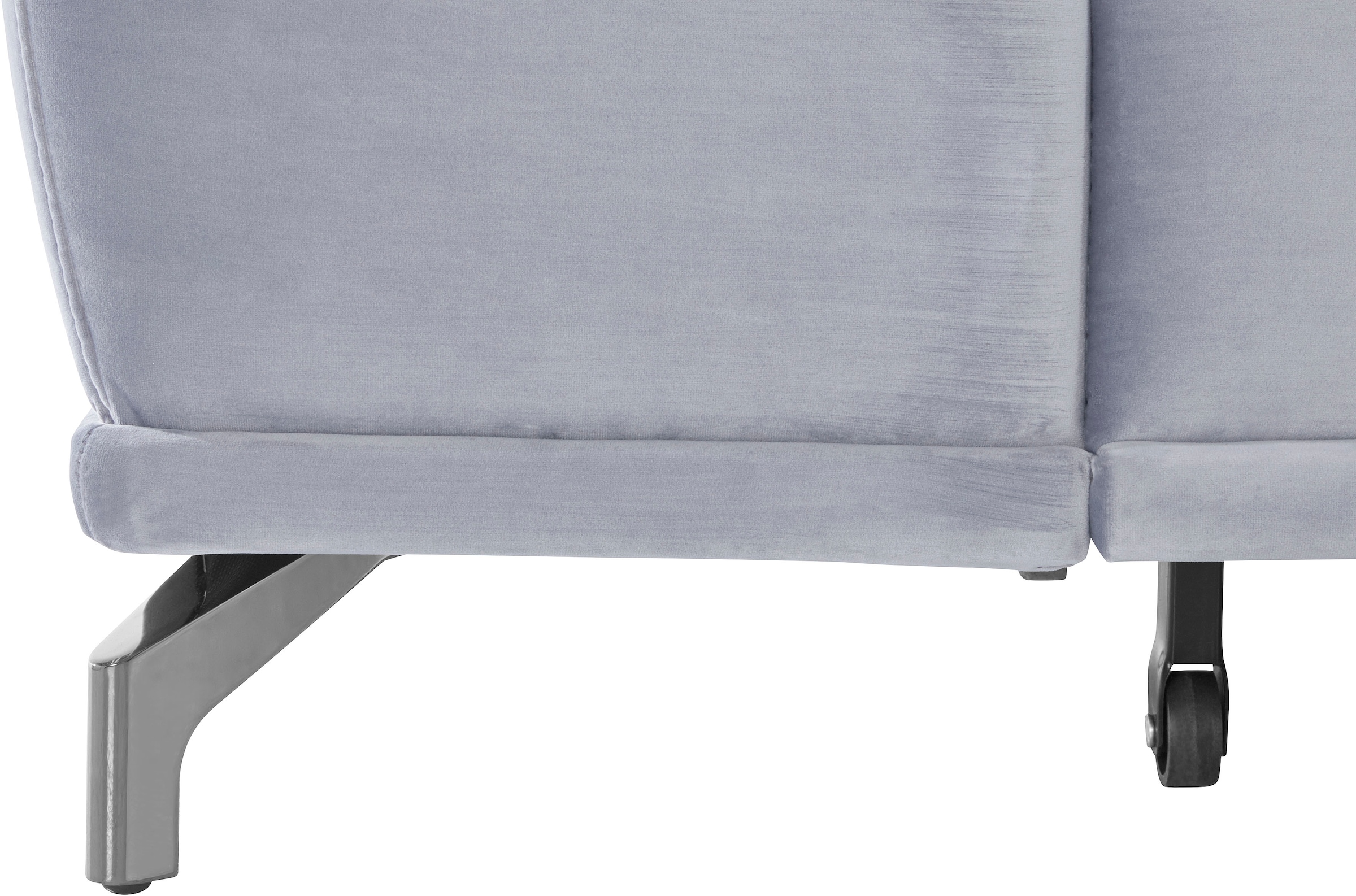 Places of Style Ecksofa Costello, mit Sitztiefenverstellung und Armlehnfunktion, incl. 3 Nierenkissen