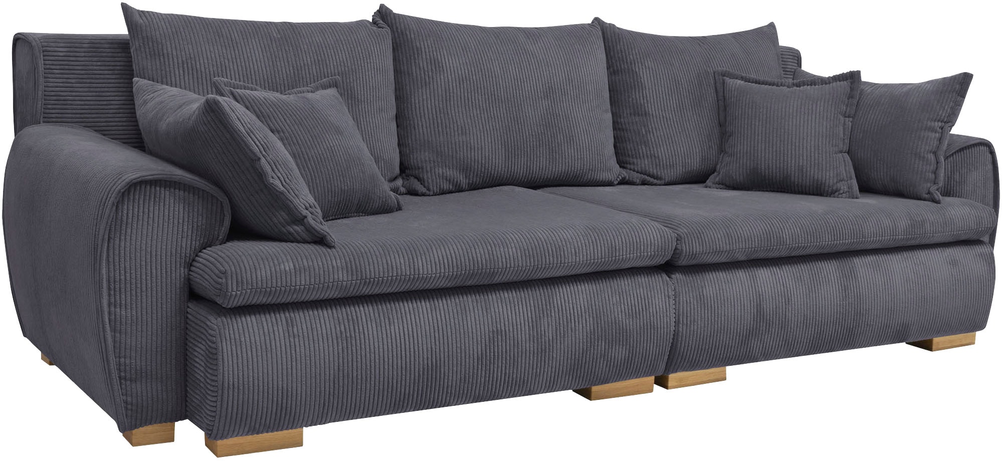 Home affaire Big-Sofa »Cara Mia«, Breite 275 cm, Cord-Bezug