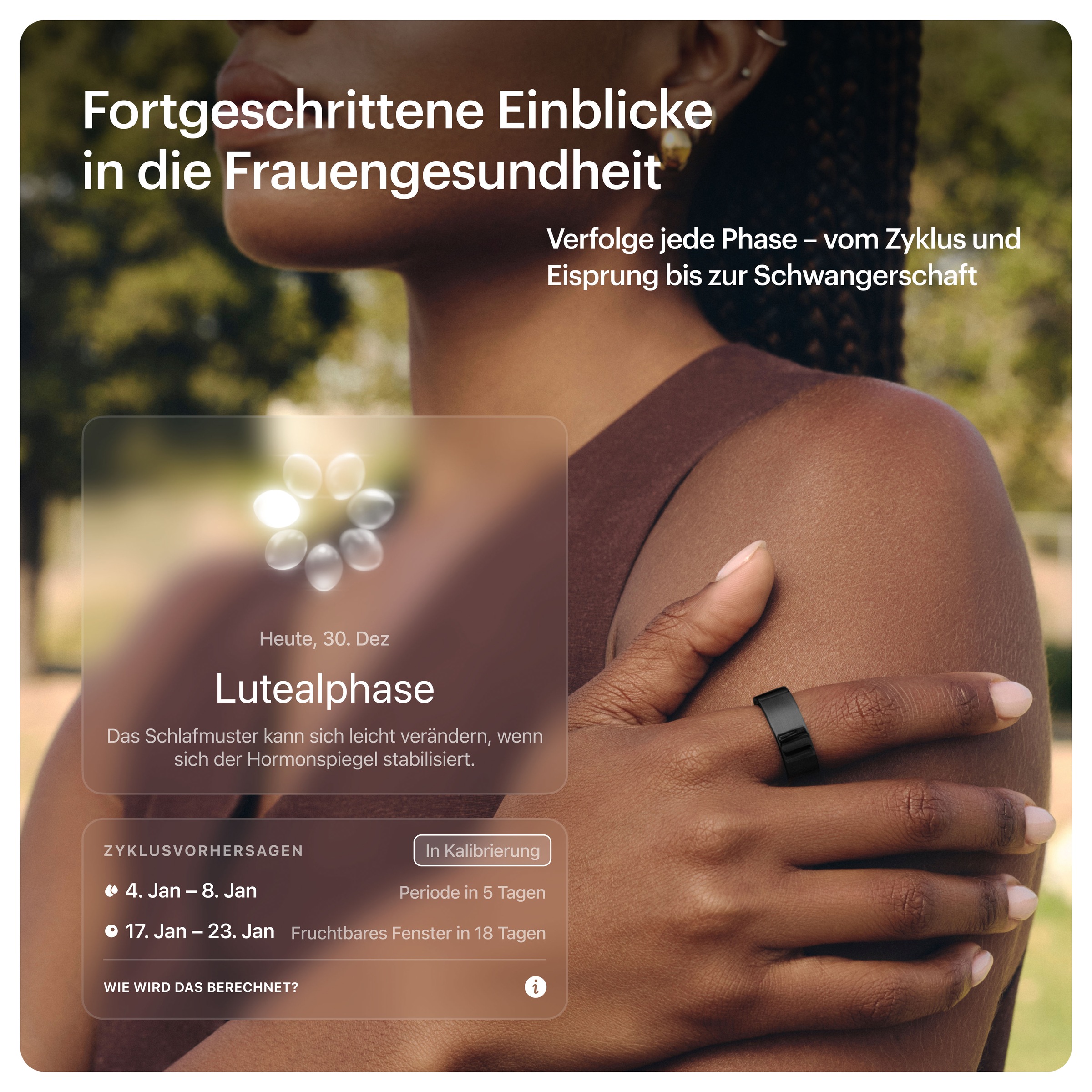 Ultrahuman Activity Tracker »Smartring AIR - Size 10« Schlaf- und Fitness-Tracker für Frauen und Männer