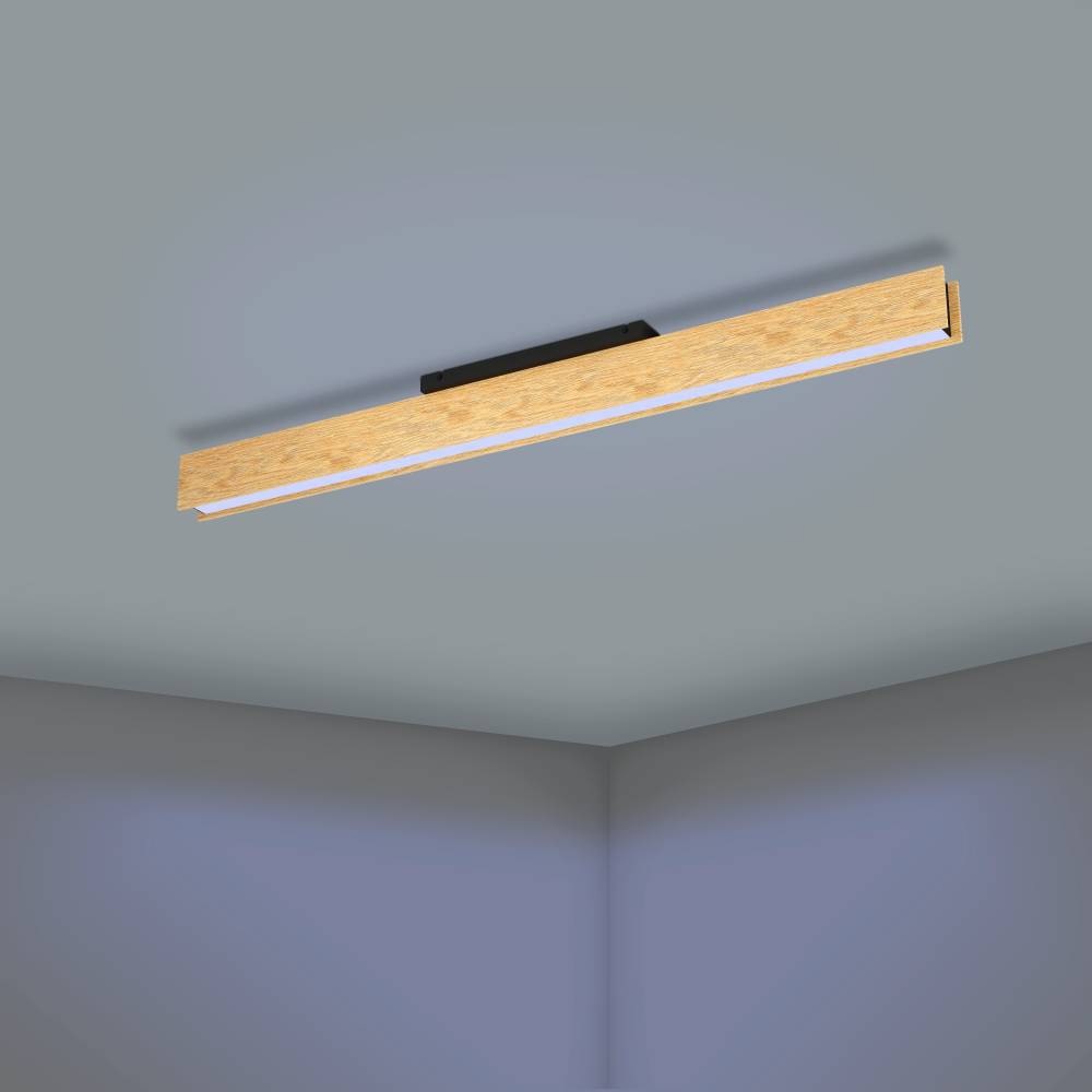 EGLO Deckenleuchte »ANCHORENA-Z«, 1 flammig, Leuchtmittel LED-Modul | LED wechselbar, App und Sprachsteuerung Alexa, RGB, FSC100HB, dimmbar, Deckenlampe