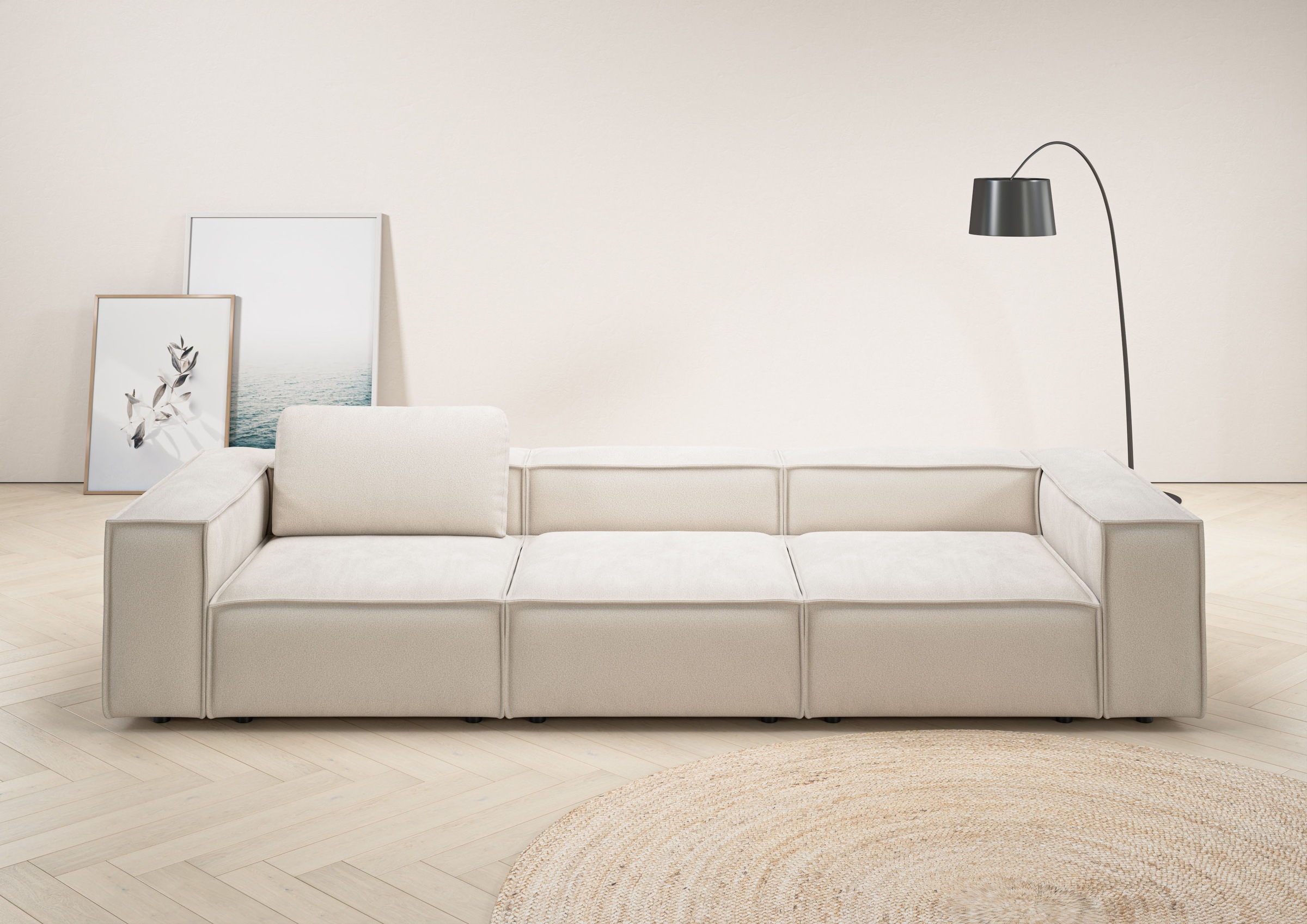 PLACES OF STYLE 3,5-Sitzer »Watertown, modernes Big-Sofa XXL, 336 cm Breite günstig online kaufen