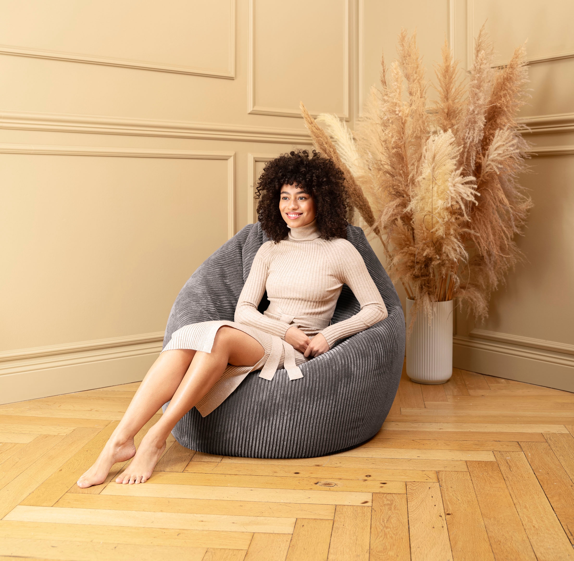 Magma Heimtex Sitzsack »BeanBag SHARA XXL«, (1 St.)