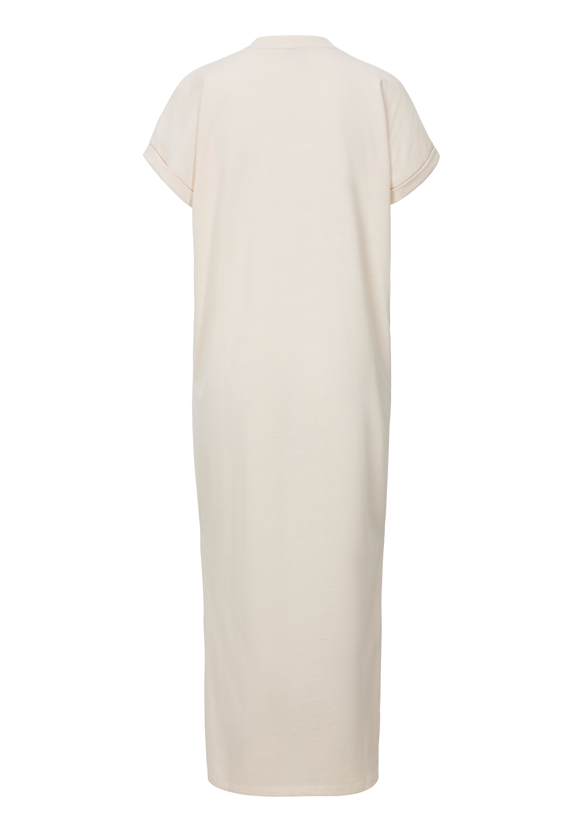 HUGO Blue Jerseykleid »Nalle« Oversized mit Schlitz, mit Logostickerei, Jersey