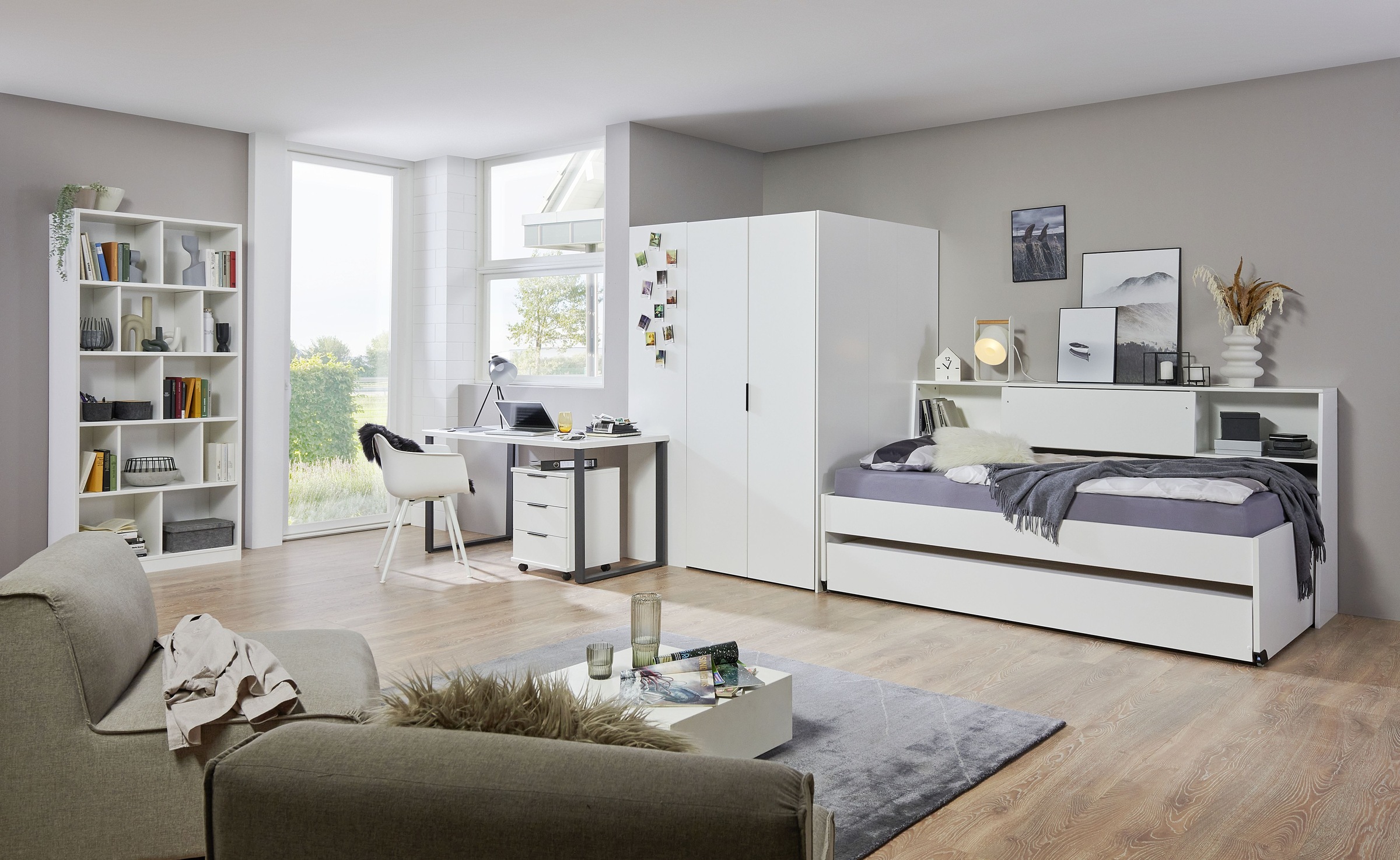 Wimex Schreibtisch »Norderney«, aus Holzwerkstoff und Metall, 140x70cm günstig online kaufen
