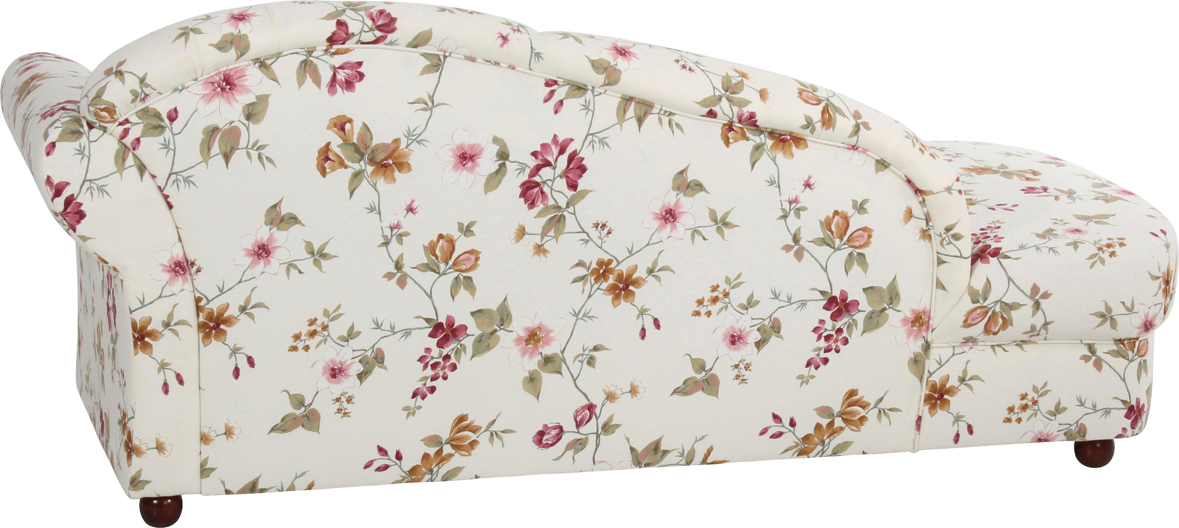 Max Winzer® Recamiere »floraler Bezug, klassisch elegant, guter Sitzkomfort, Solitärmöbel«, Armlehne wahlweise links oder rechts