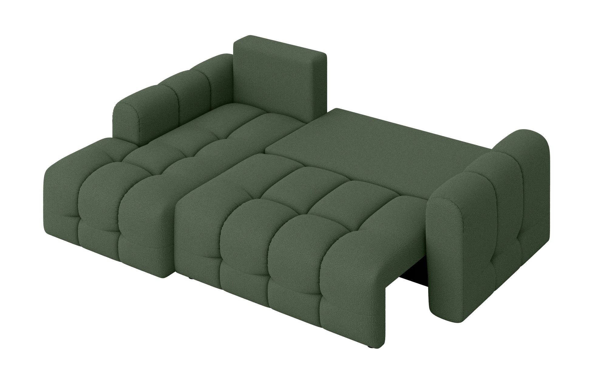INOSIGN Ecksofa »Manilla, wahlweise mit Bettfunktion, B/T/H 265/170/91 cm«, L-Form mit Recamiere rechts/links bestellbar, Wellenunterfederung