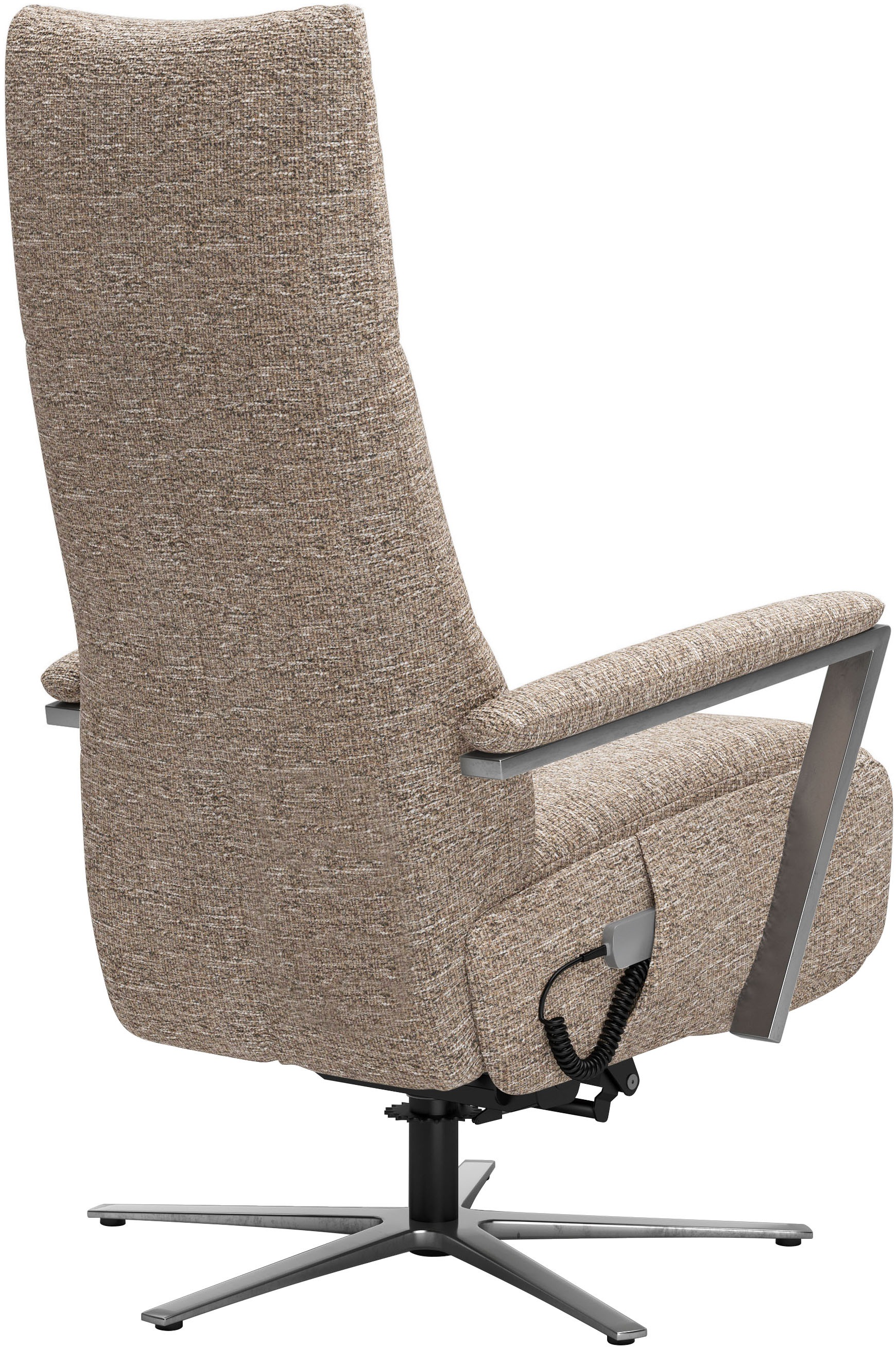 sit&more TV-Sessel »Vario Comfort, inkl. Kopfteilverstellung & 360 Grad Drehfunktion«, inkl. Herz-Waage-Funktion & 3 Motoren, Höhe der Armlehnen 64cm
