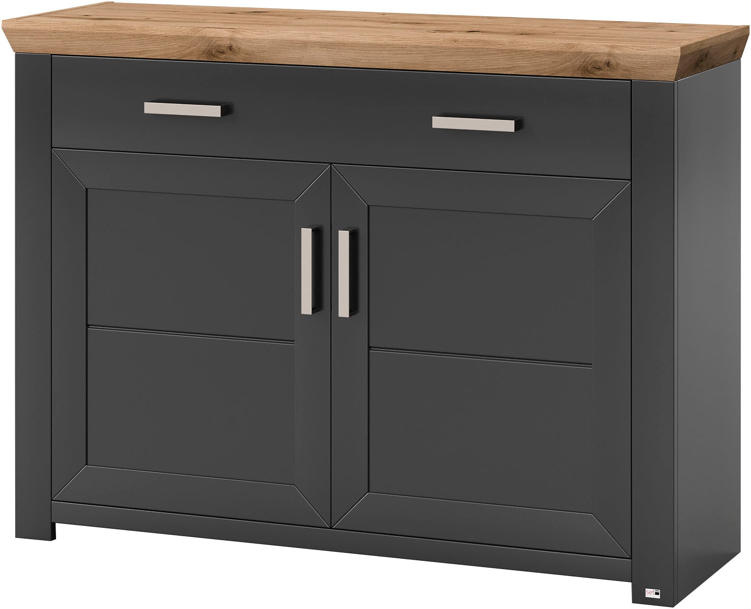 set one by Musterring Sideboard »York«, Typ 53, in 3 Farbvarianten erhältlich, Landhausstil, Maße 129 x 95 cm