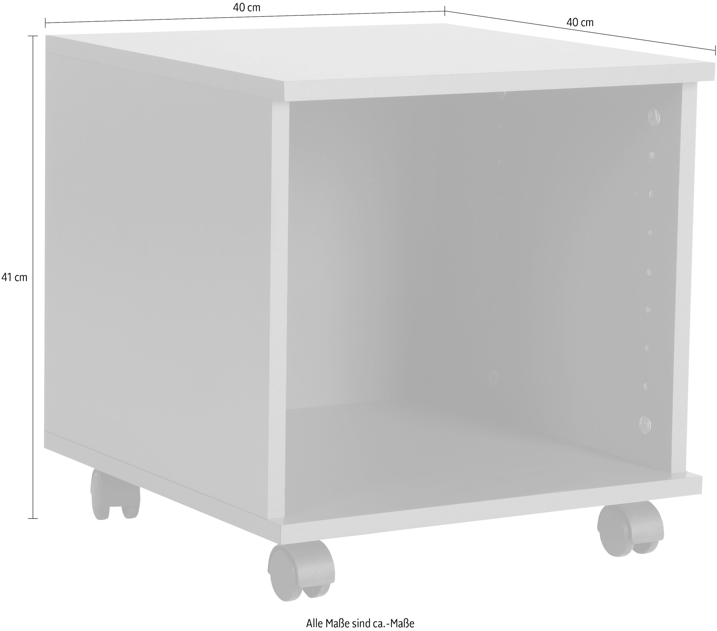 VOGL Möbelfabrik Rollcontainer, (1 St.)