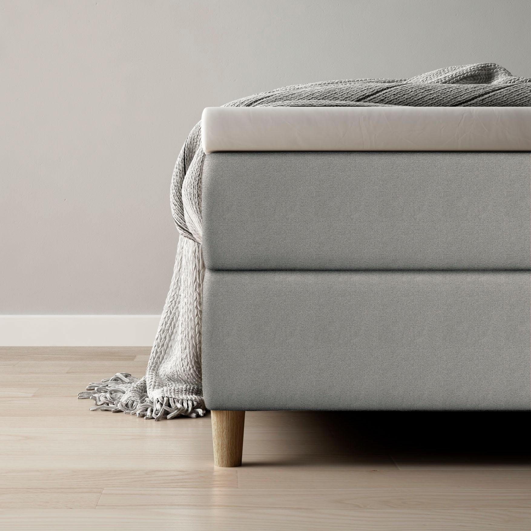 6. Bild von Schlaraffia Boxspringbett »Fidelio«, inkl GELTEX® Next Topper, Holzfuß in Eiche