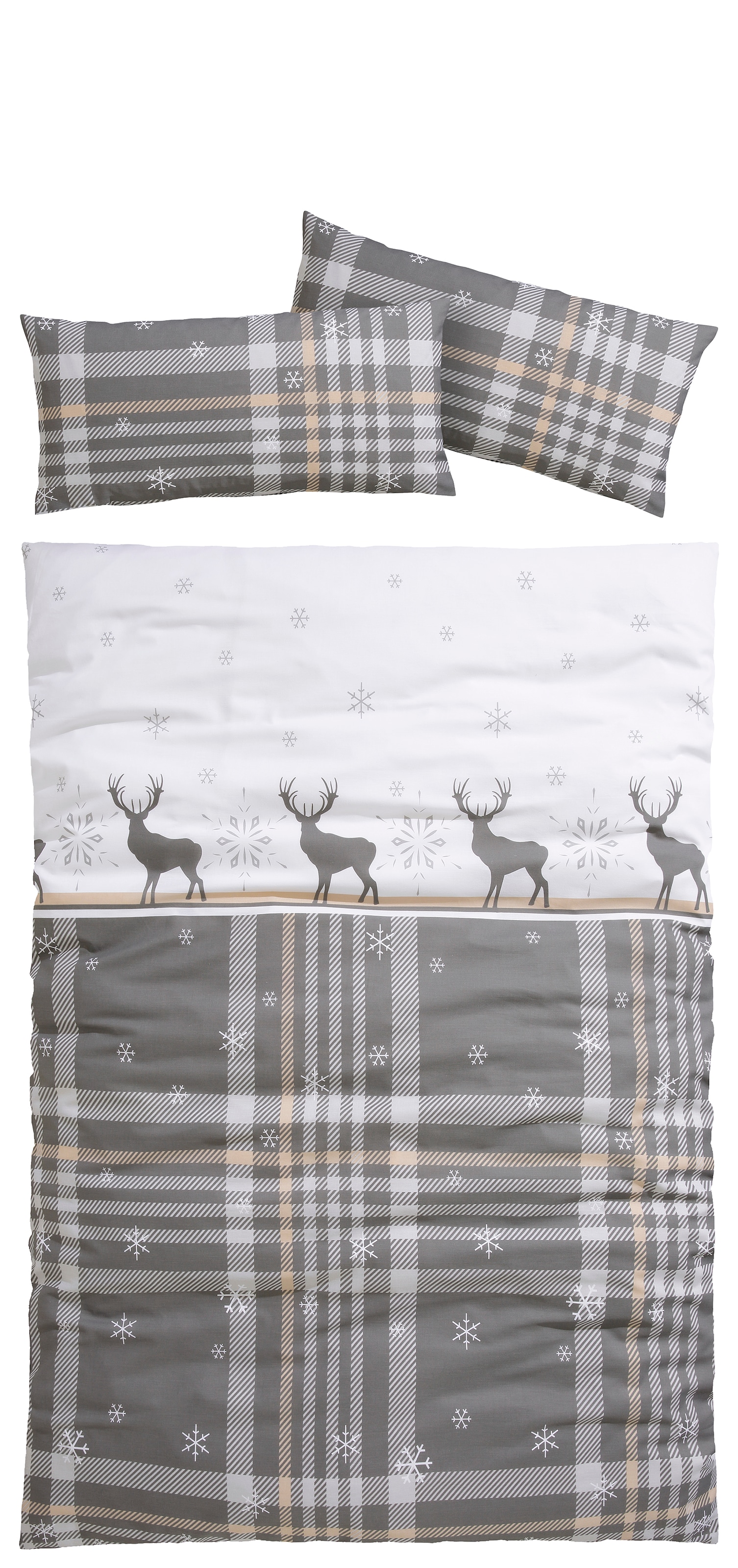 my home Bettwäsche »Wenda«, (2 tlg.), in Qualitäten PolyCotton (kühlend) + günstig online kaufen