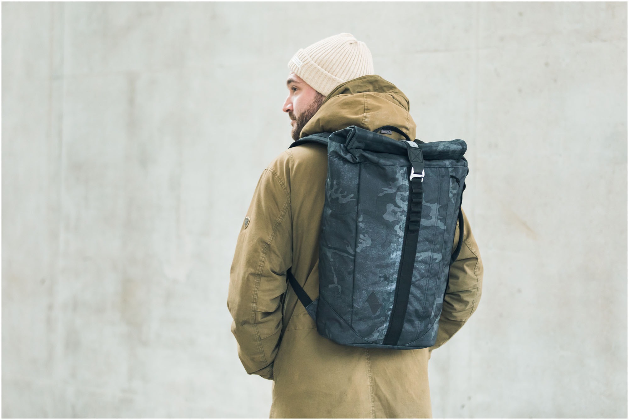 NITRO Freizeitrucksack »Scrambler«, Rucksack für Alltag, Arbeit & Reise mit Roll-Top, Cityrucksack