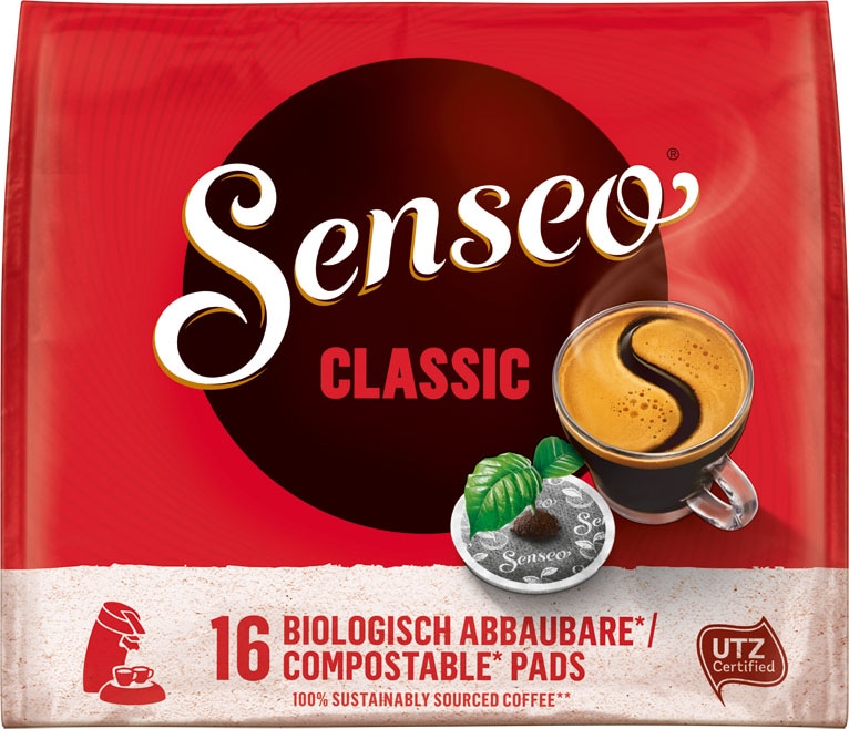 Philips Senseo Kaffeepadmaschine »Original Plus CSA210/20, aus 28% recyceltem Plastik«, +2 Kaffeespezialitäten, inkl. Gratis-Zugabe (Wert €5,-UVP)