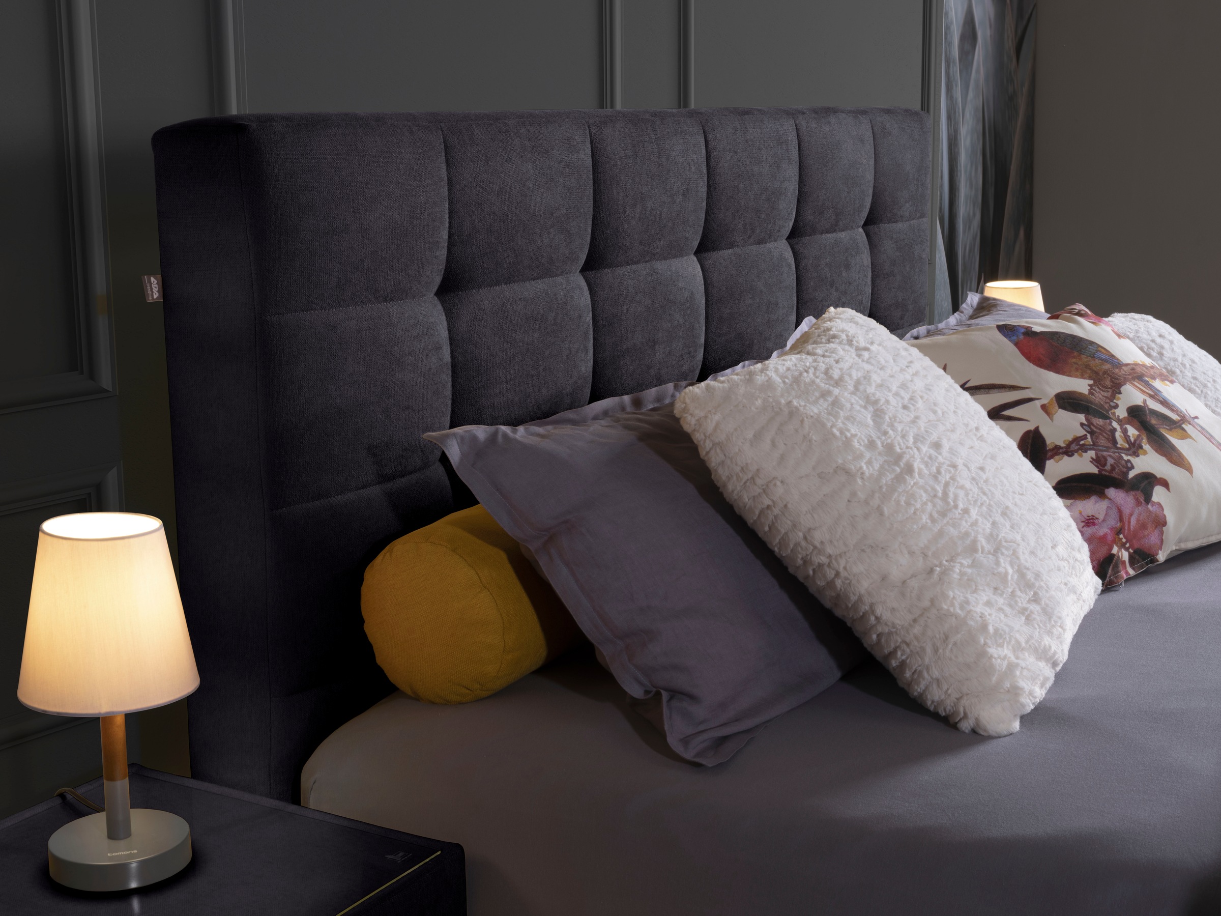 alina Boxspringbett »Neomi«, inklusive Matratze und Topper