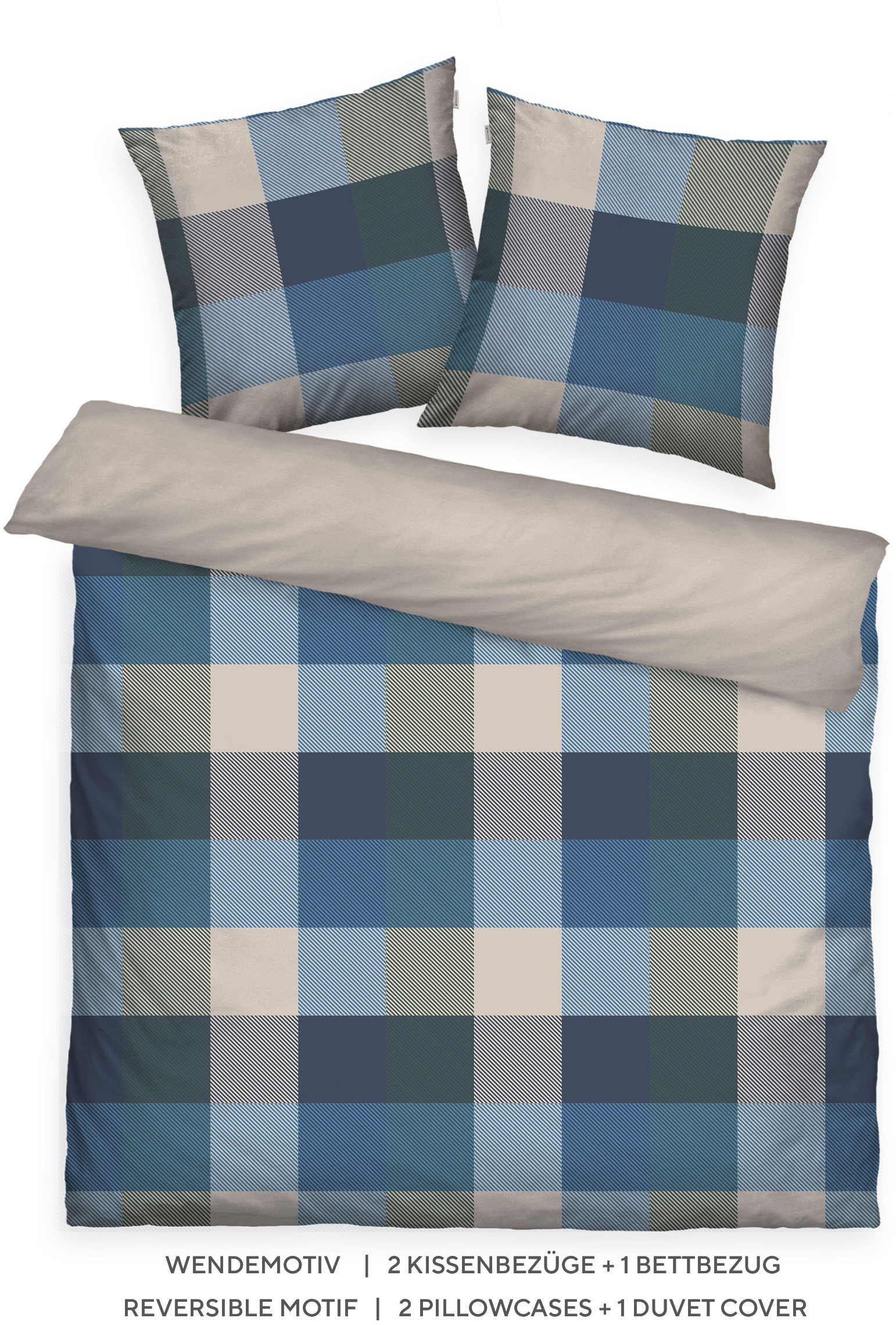 TOM TAILOR HOME Bettwäsche »BOLD MOSAIC in Gr. 135x200cm, 155x220cm oder 200x220cm«, new bedroom, gewebtes Label