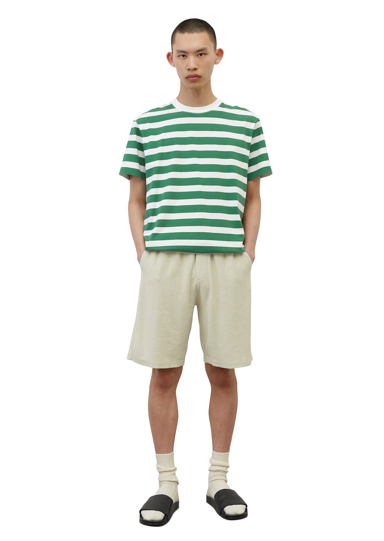5. Bild von Marc O'Polo DENIM Shorts »in softer Frottee-Qualität«