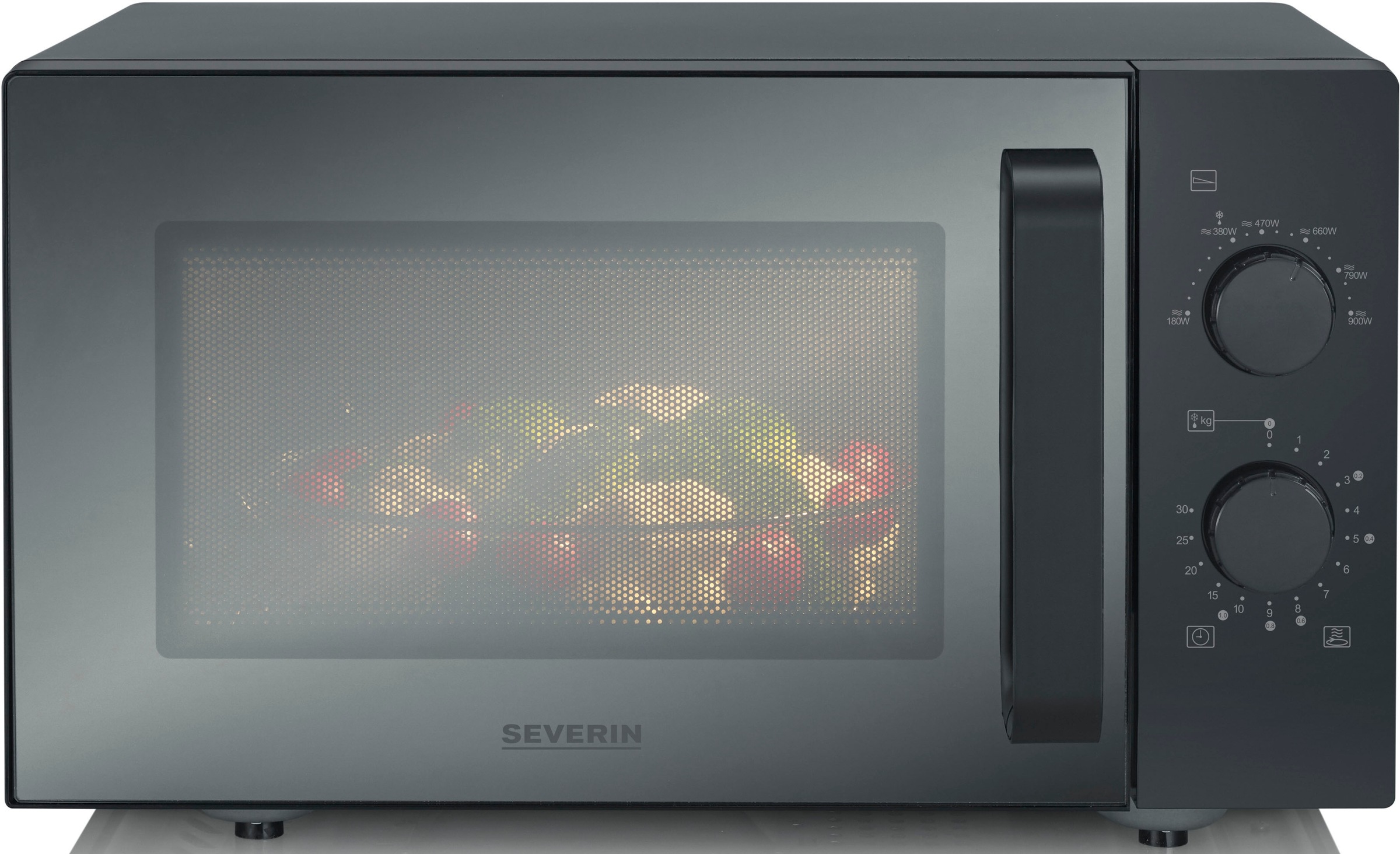 Severin Mikrowelle »MW 7782« Mikrowelle 1400 W Glasboden Mikrowellengerät m günstig online kaufen