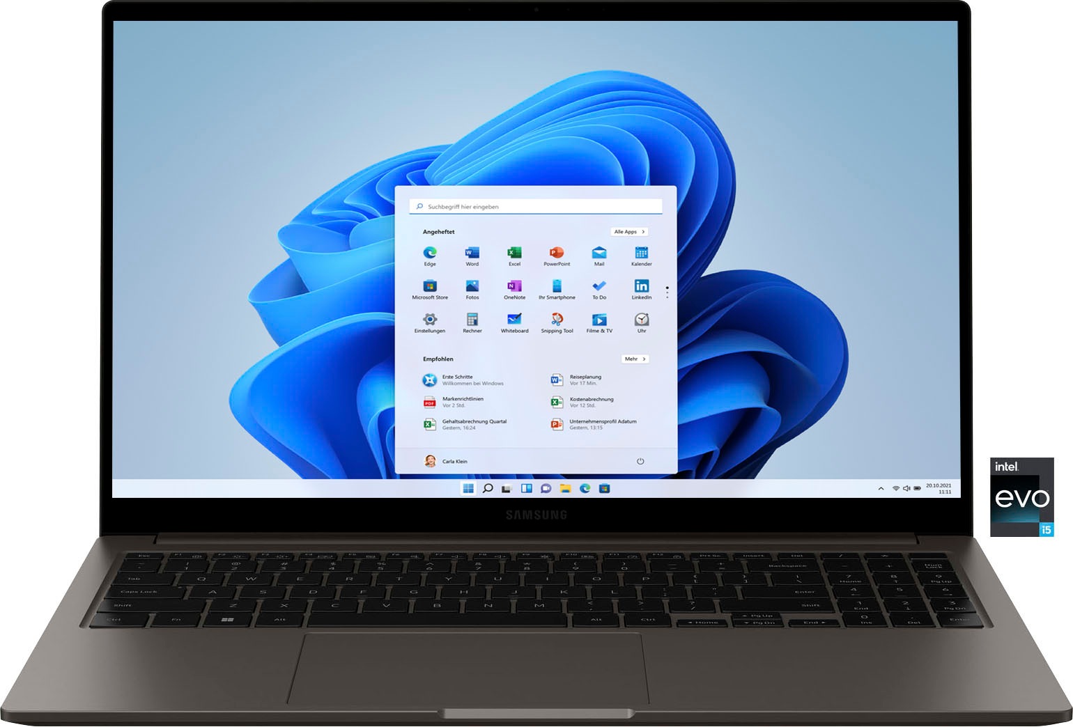 Samsung Notebook »Galaxy Book3«, 39,6 cm, / 15,6 Zoll, Intel, Core i5, ARC™ A350M, 512 GB SSD