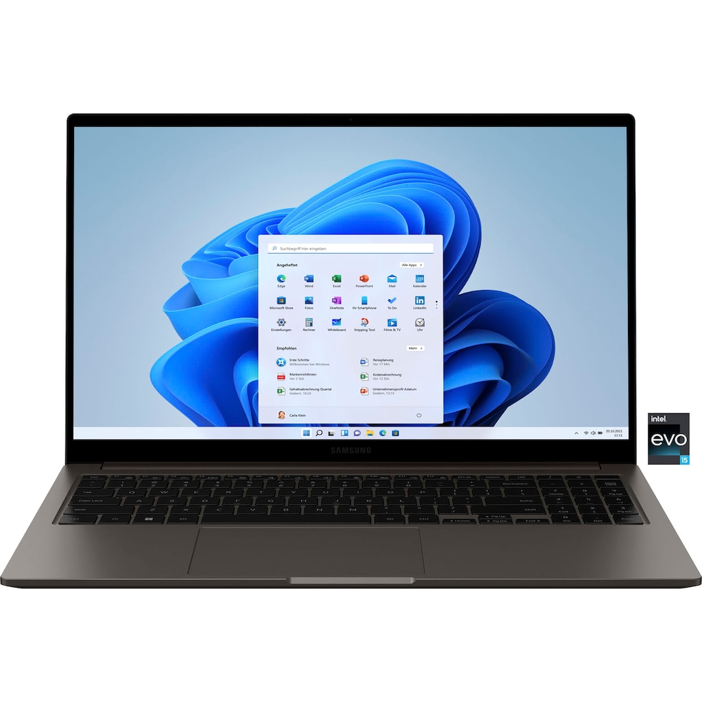 Samsung Notebook »Galaxy Book3«, 39,6 cm, / 15,6 Zoll, Intel, Core i5, ARC™ A350M, 512 GB SSD