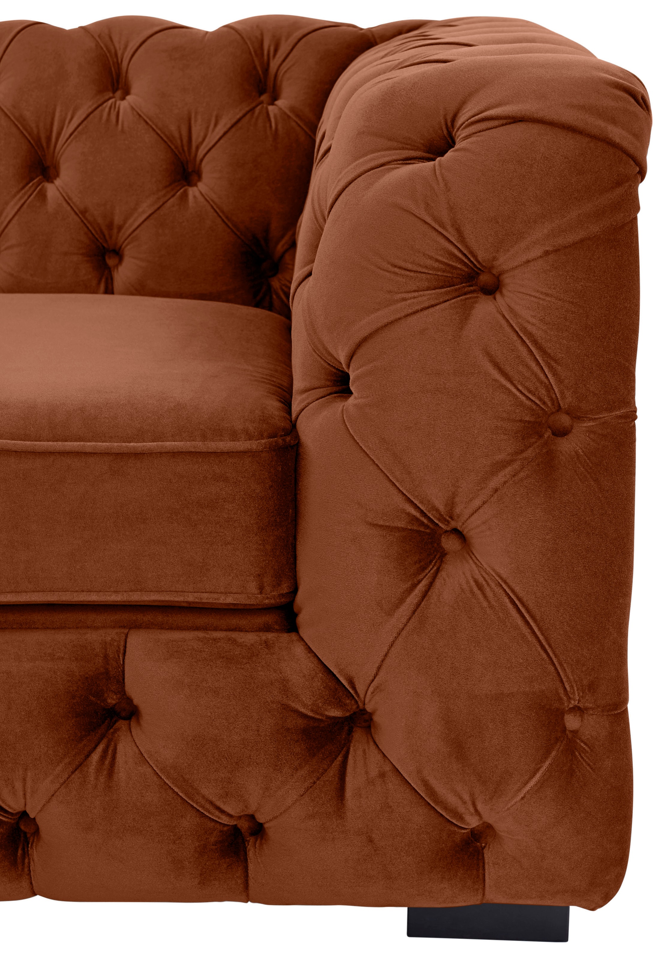 Guido Maria Kretschmer Home&Living Chesterfield-Sofa »Kalina«, mit klassischer Chesterfield-Knopfheftung