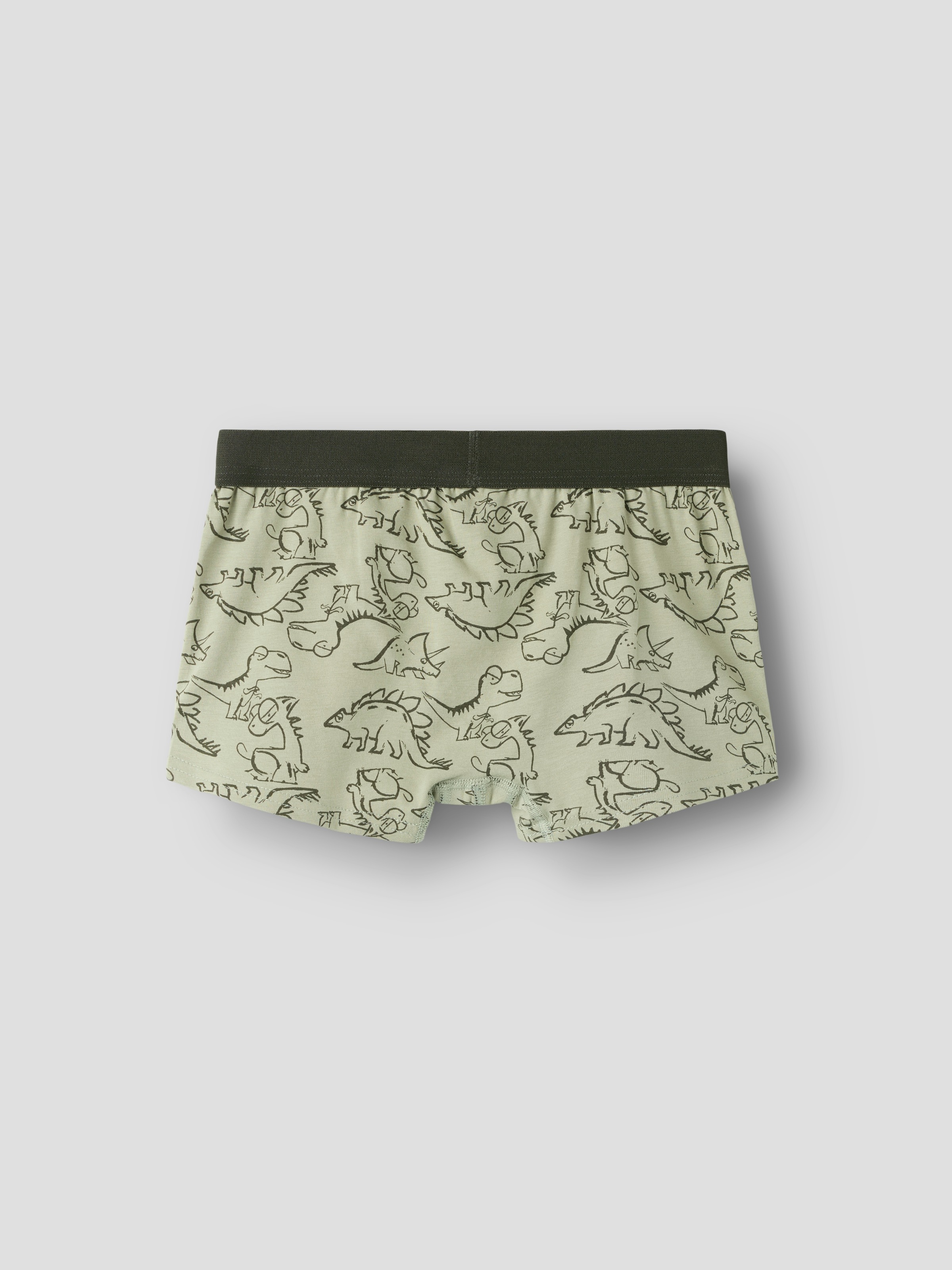 Name It Trunk »NKMBOXER für Jungen mit Logoschriftzug und weichem Bund« Packung, 5 Stk. eng, Jersey, aquamarine, angesetztes Bündchen