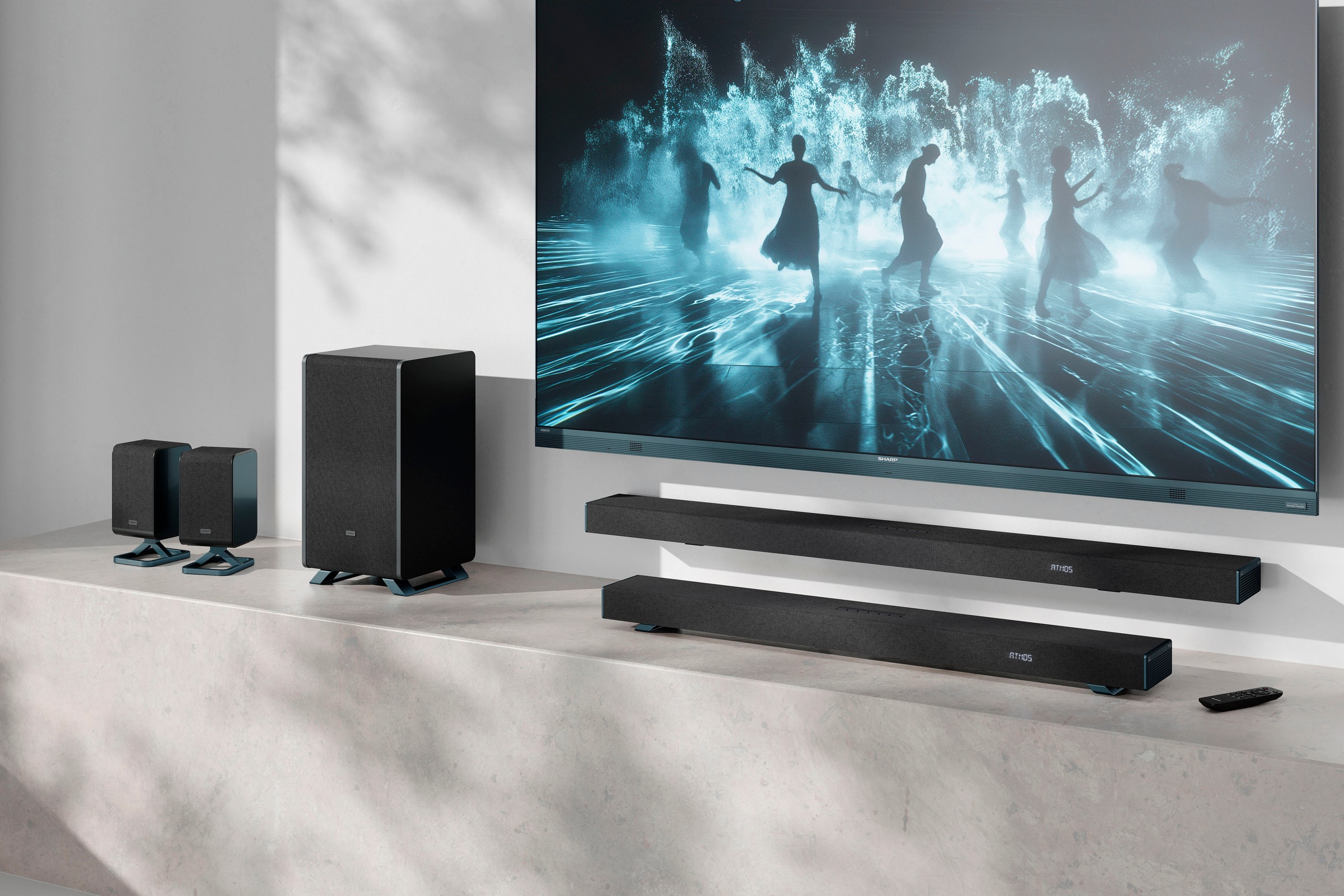 Sharp Surround-Lautsprecher »HT-SPR52021«, (Set)