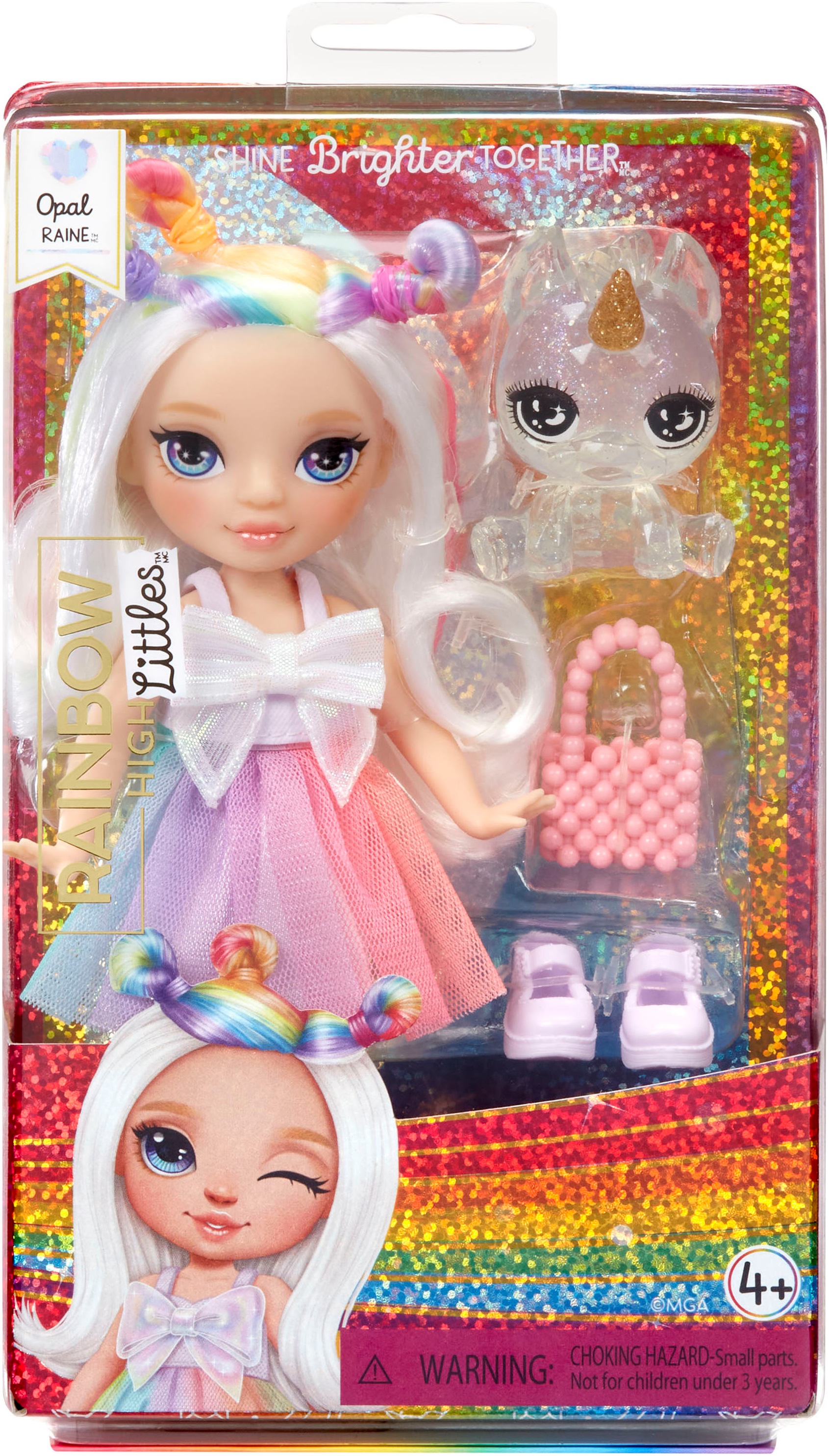 RAINBOW HIGH Anziehpuppe »Rainbow High Littles Dolls - Opal (Rainbow)«