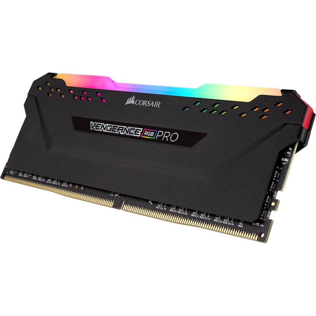 Corsair PC-Arbeitsspeicher »VENGEANCE® RGB PRO 64 GB (4 x 16 GB) DDR4 DRAM 2.933 MHz C16«