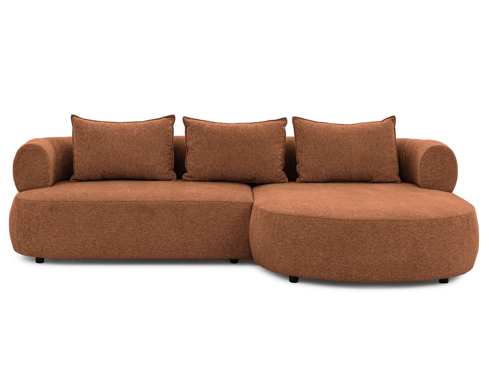 Home affaire Ecksofa »LUSSAC L-Form Design-Sofa mit Zierkissen, Maße B/T/H: günstig online kaufen
