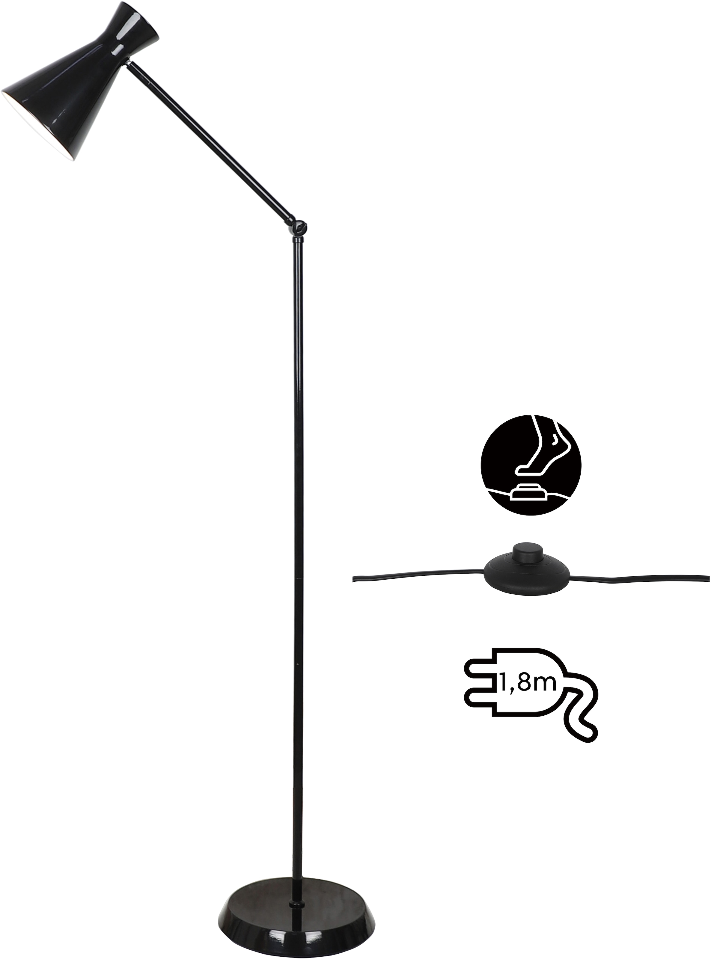 OTTO home Stehlampe »Renell« E27 1 Stk.