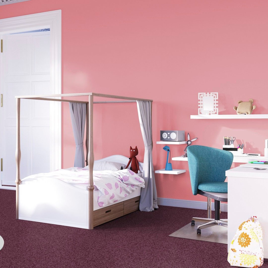 Vorwerk Teppichboden »Passion 1005 (Luco), Schlinge - meliert, Made in Germany«, rechteckig, 6 mm Höhe, Wohnzimmer, Schlafzimmer, Kinderzimmer, Breite 400/500 cm