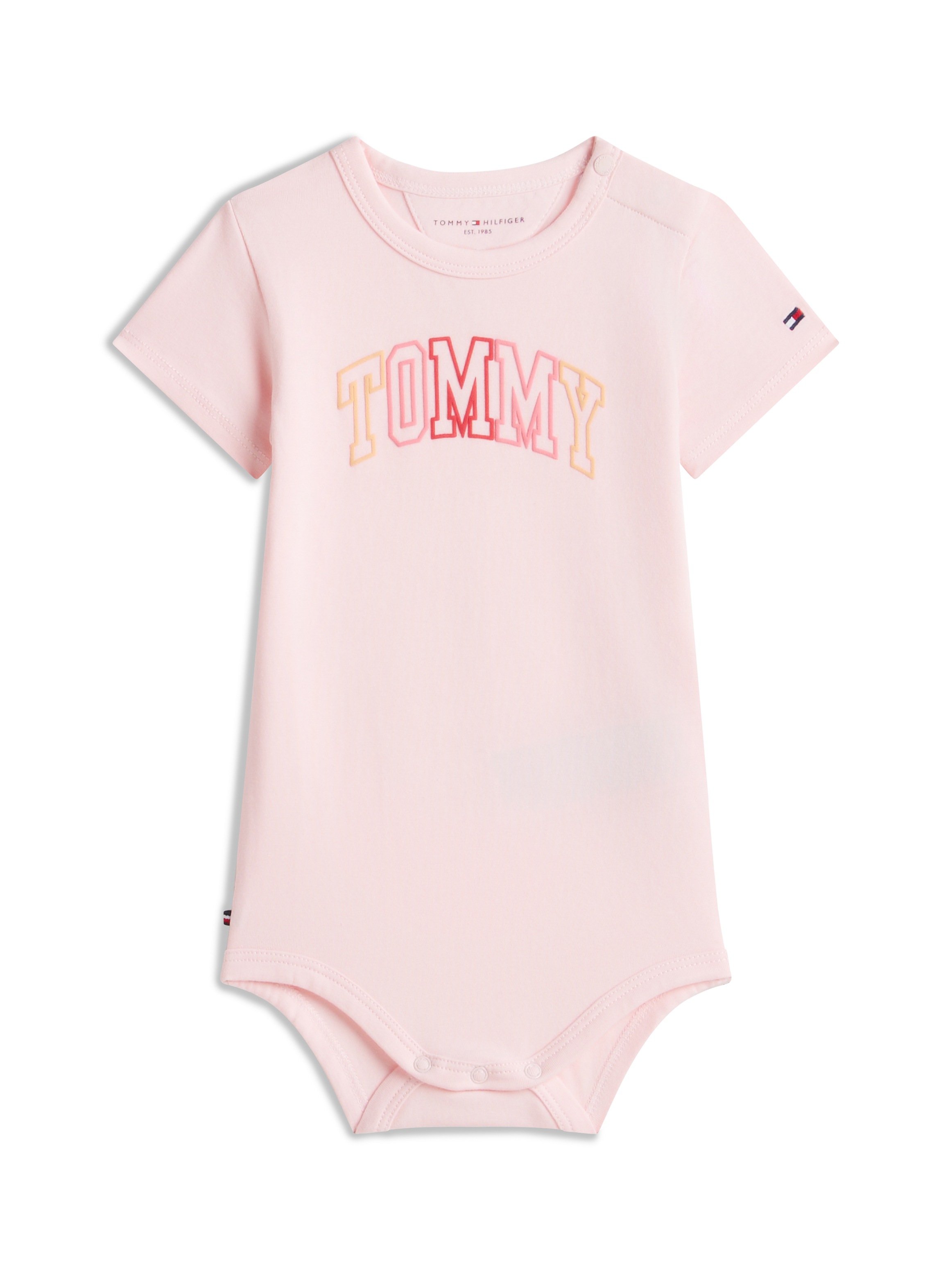 Tommy Hilfiger Body »TOMMY OUTLINE BODY S/S« Regular fit mit Rundhalsausschnitt für Babys