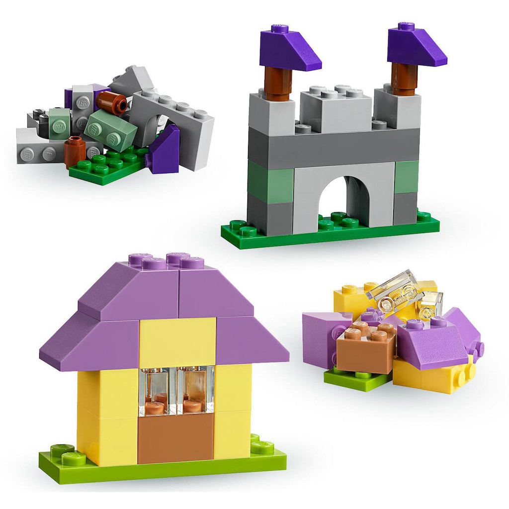 LEGO® Konstruktionsspielsteine »Starterkoffer - Farben sortieren (10713), LEGO® Classic«, (213 St.)