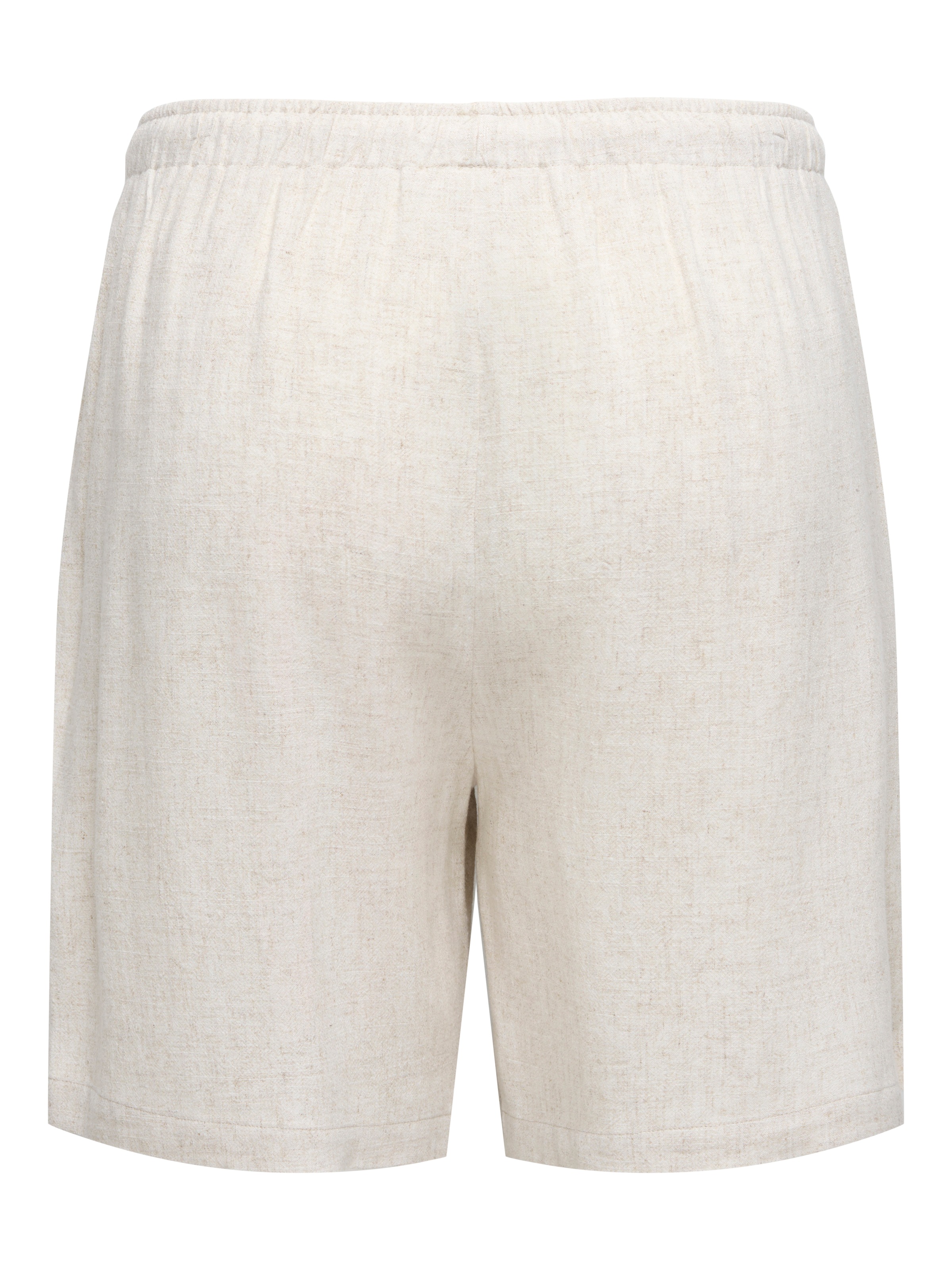 ONLY CARMAKOMA Shorts »CARSIESTA MW PULL-UP LIN BL SHORTS NOOS«