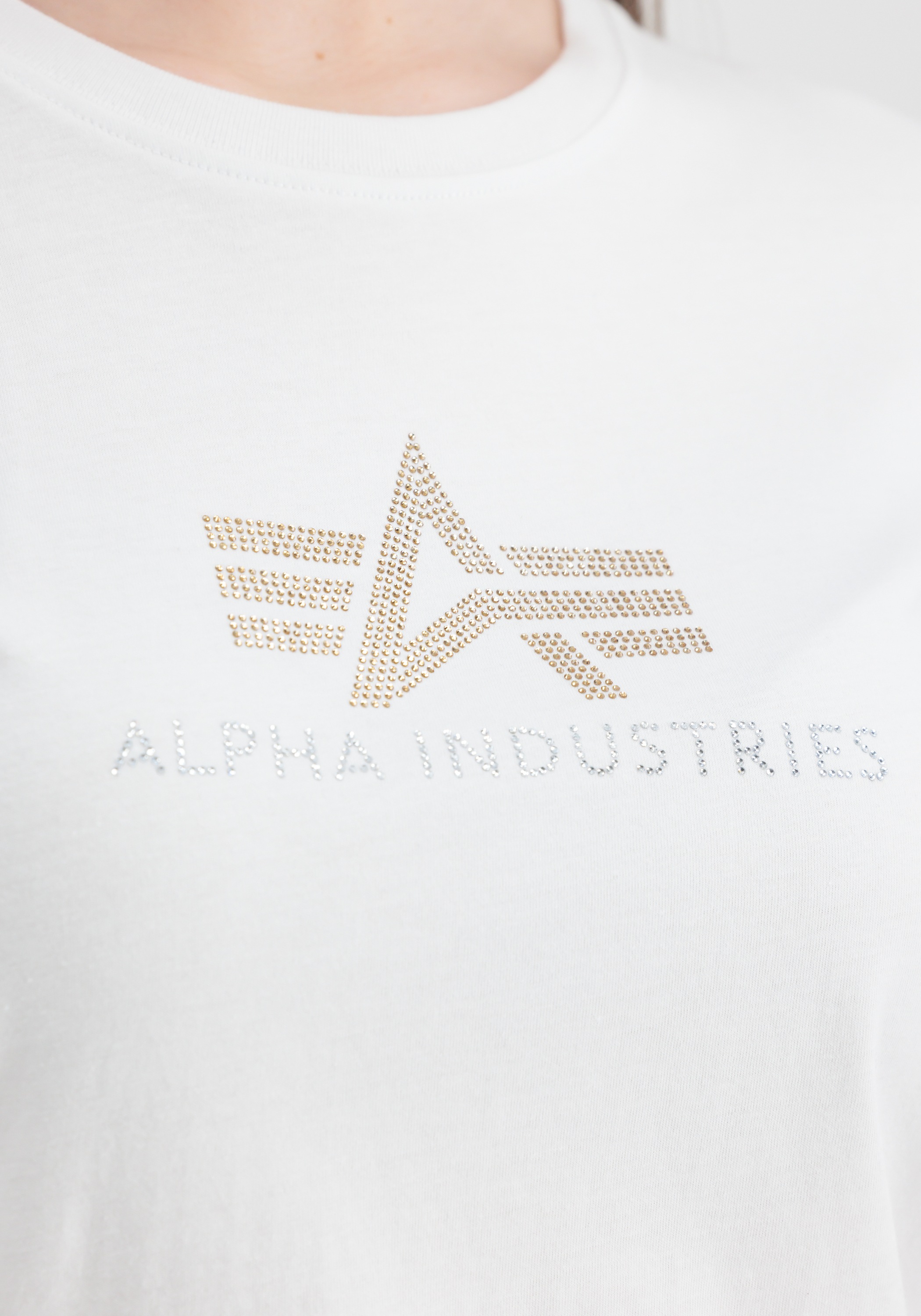 Alpha Industries T-Shirt »Alpha Industries Women - T-Shirts Crystal T-Shirt W«