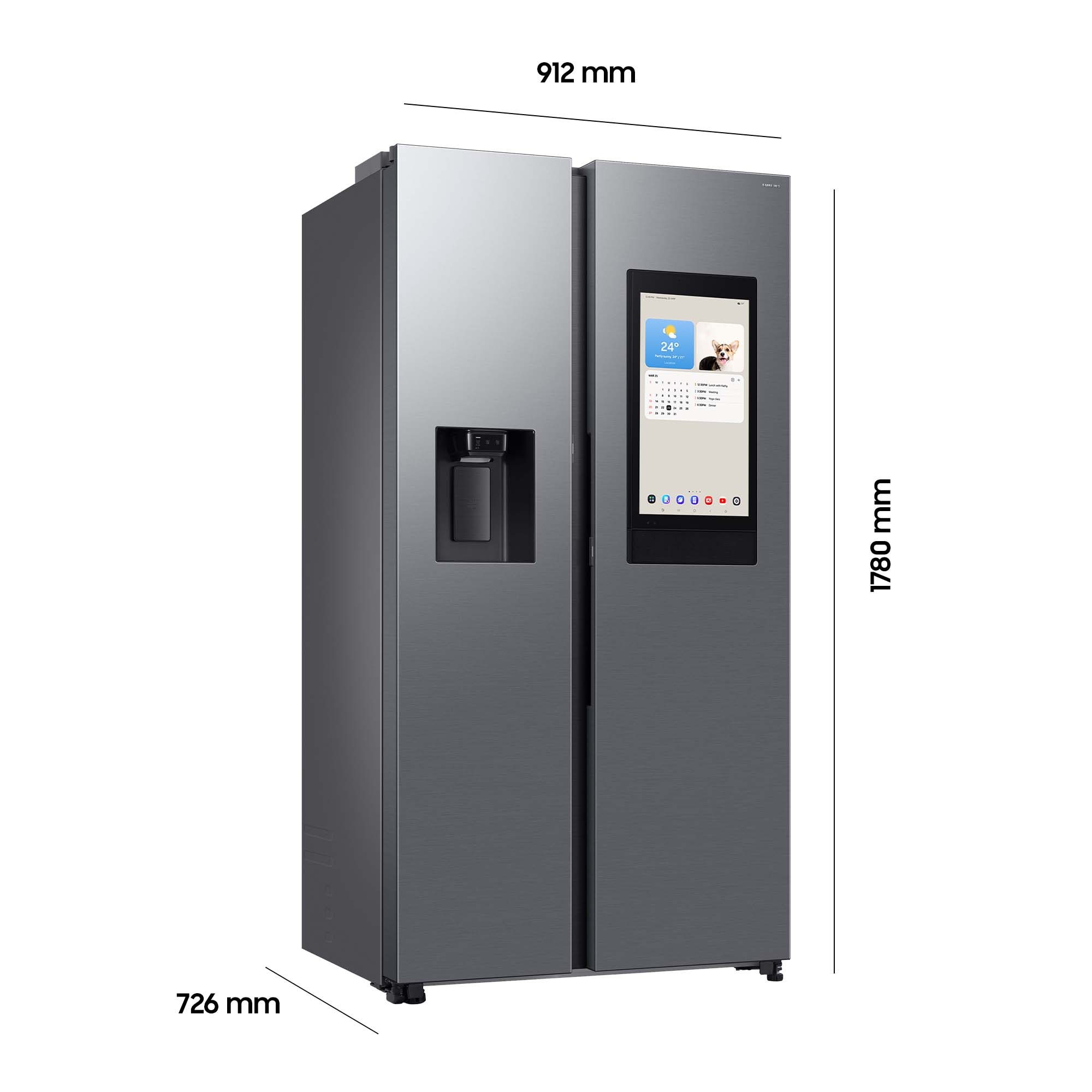 Samsung Side-by-Side RS97F »RS90F67BETEF«