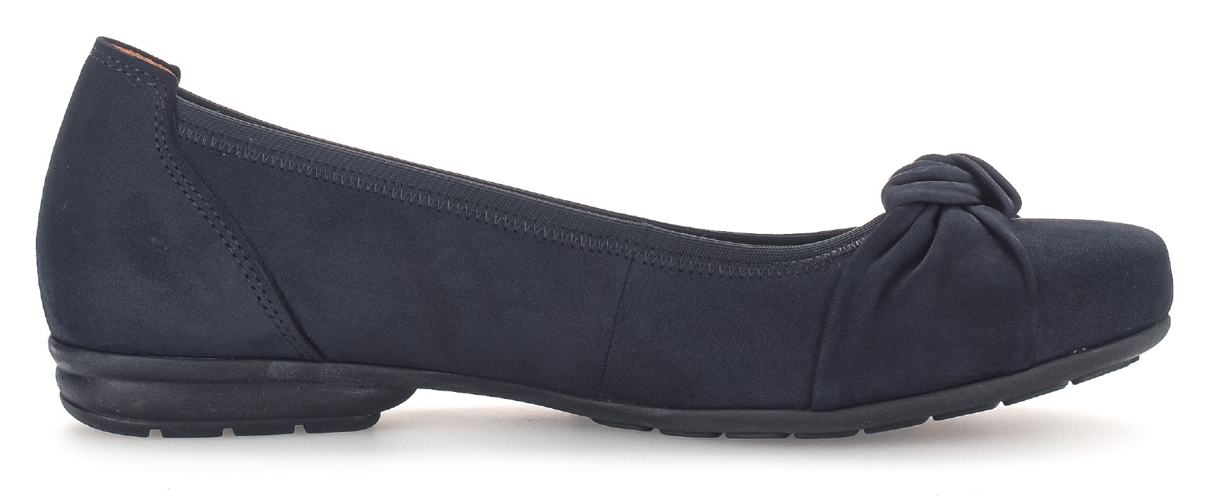 Gabor Ballerina »FLORENZ«, Business Schuhe, Slipper mit modischem Knoten, Weite G