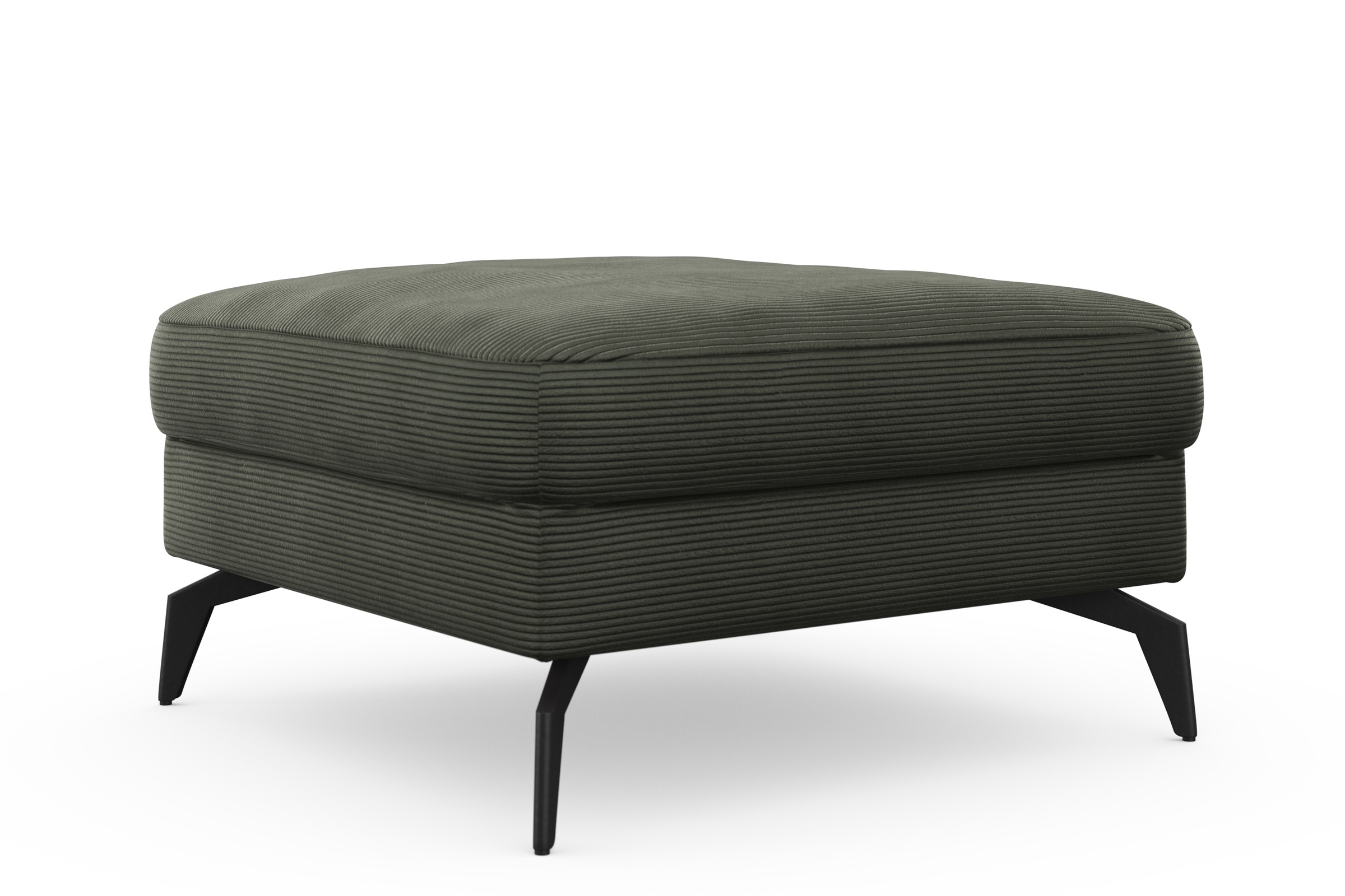 sit&more Polsterhocker »Cabana«, mit stylischen Metallfüßen