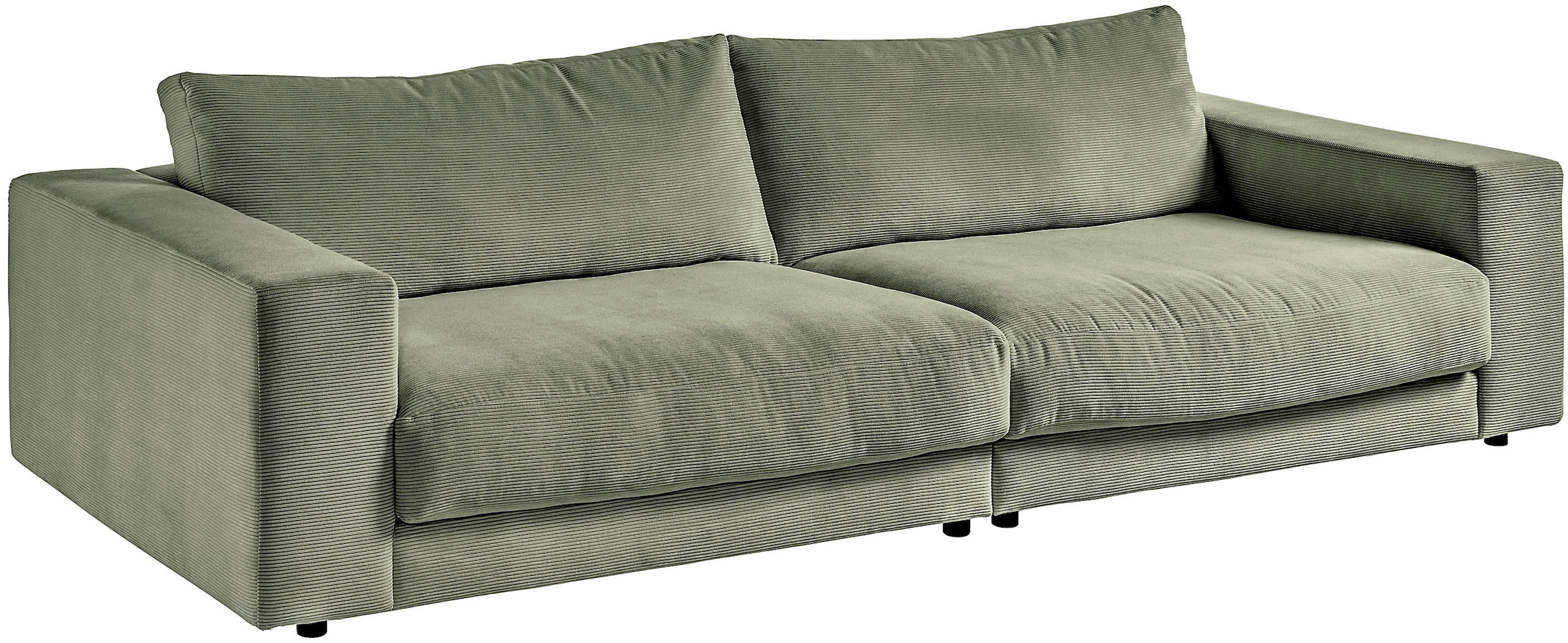 3C Candy Big-Sofa »Enisa«, Rechnung in Zeitloses Fein- Loungemöbel, auf Breitcord stylisches kaufen und und