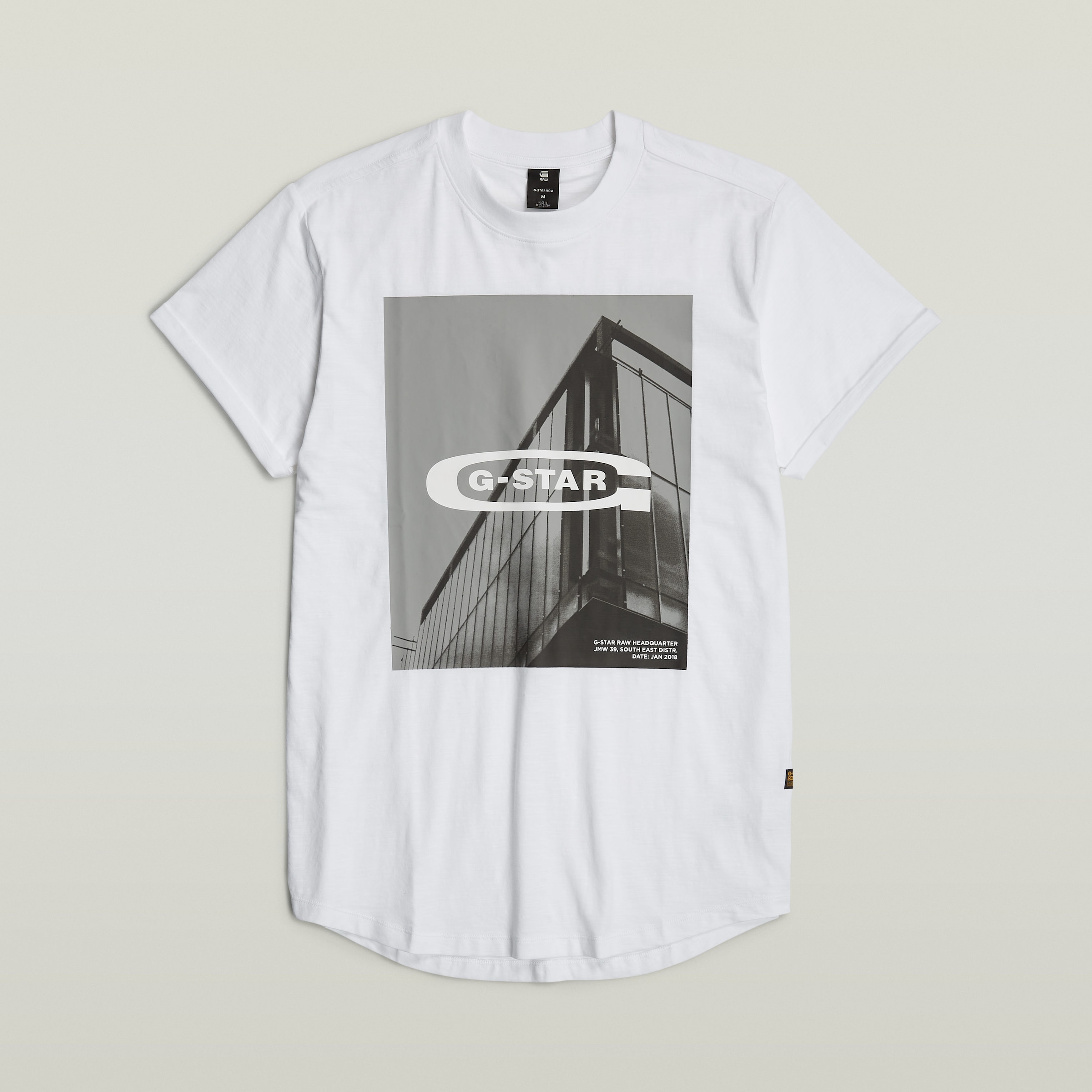 G-STAR T-Shirt »HQ oldskool logo lash r t«