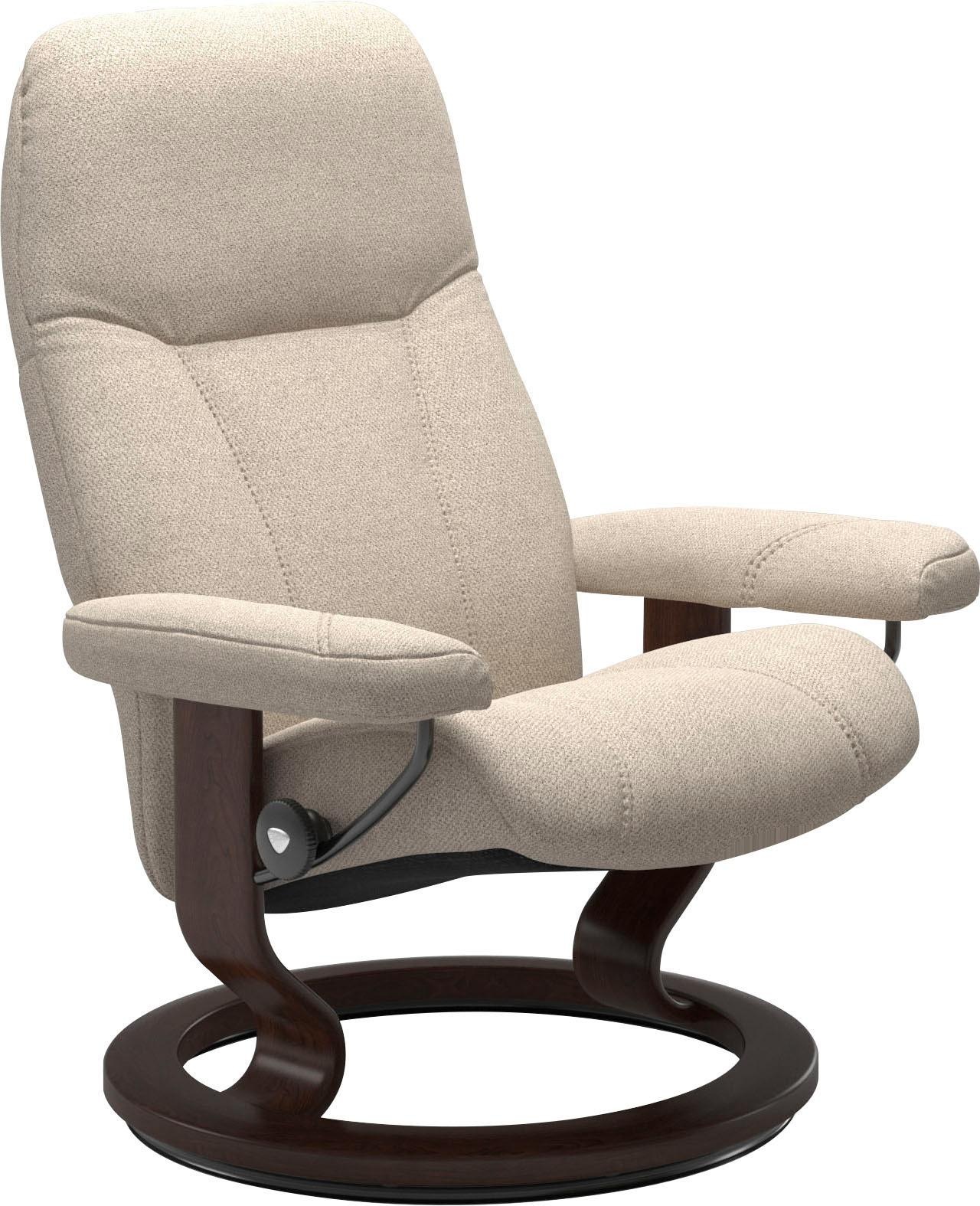 Stressless® Relaxsessel »Consul«, mit Classic Base, Größe S, Gestell Braun günstig online kaufen