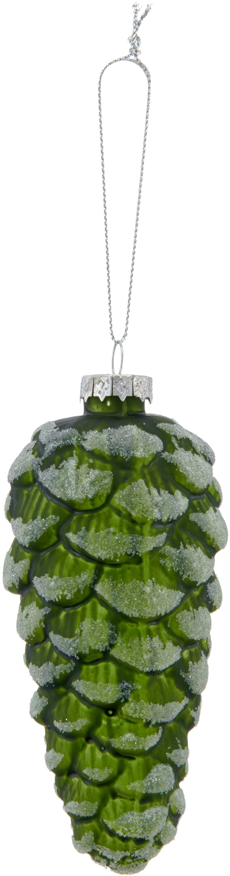 LeGer Home by Lena Gercke Christbaumschmuck »Glashänger Zapfen« mit Glitzereffekt