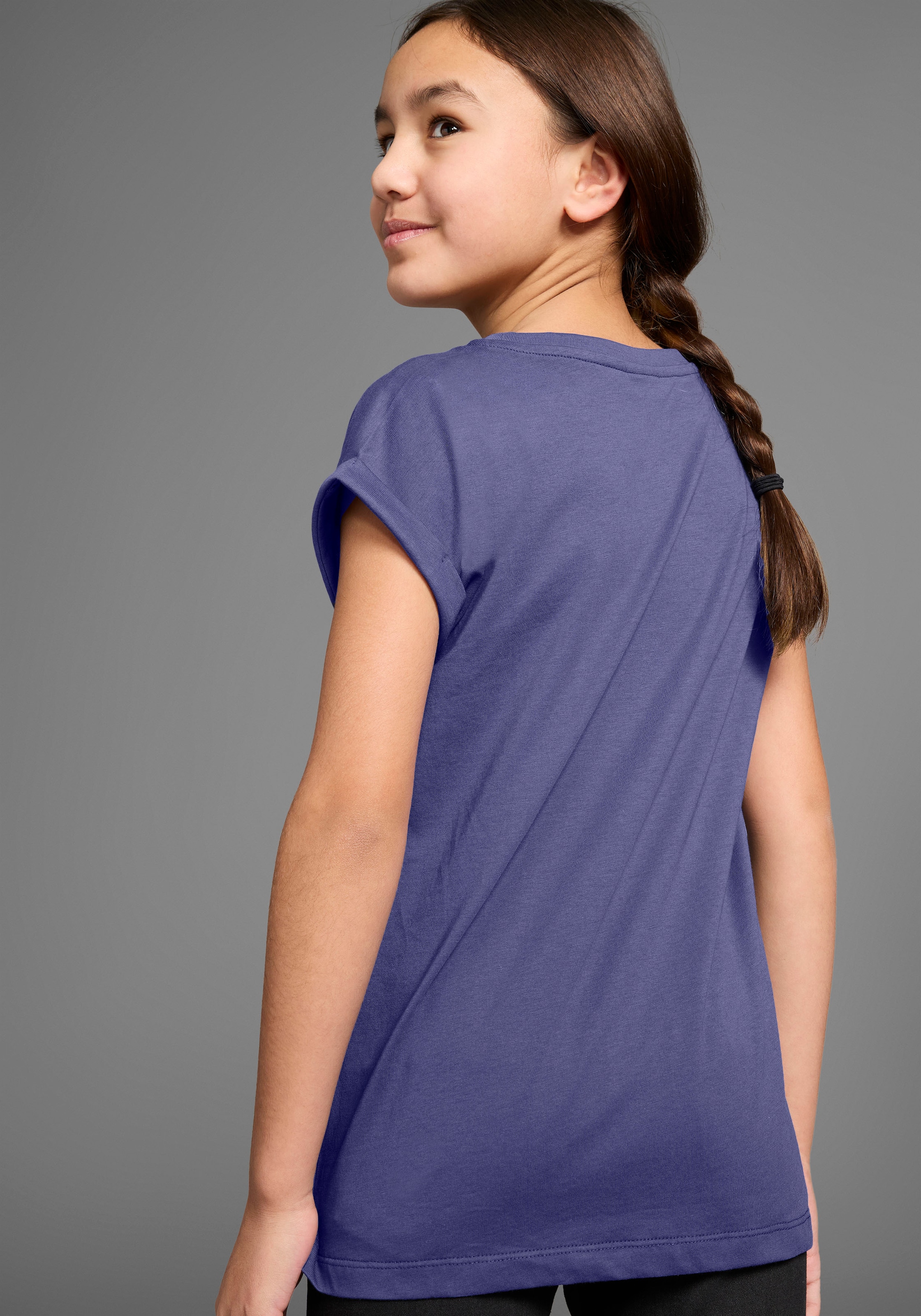 KIDSWORLD T-Shirt »Bevor Du fragst:  NEIN!«, Kurzarm, mit Print, Rundhalsausschnitt