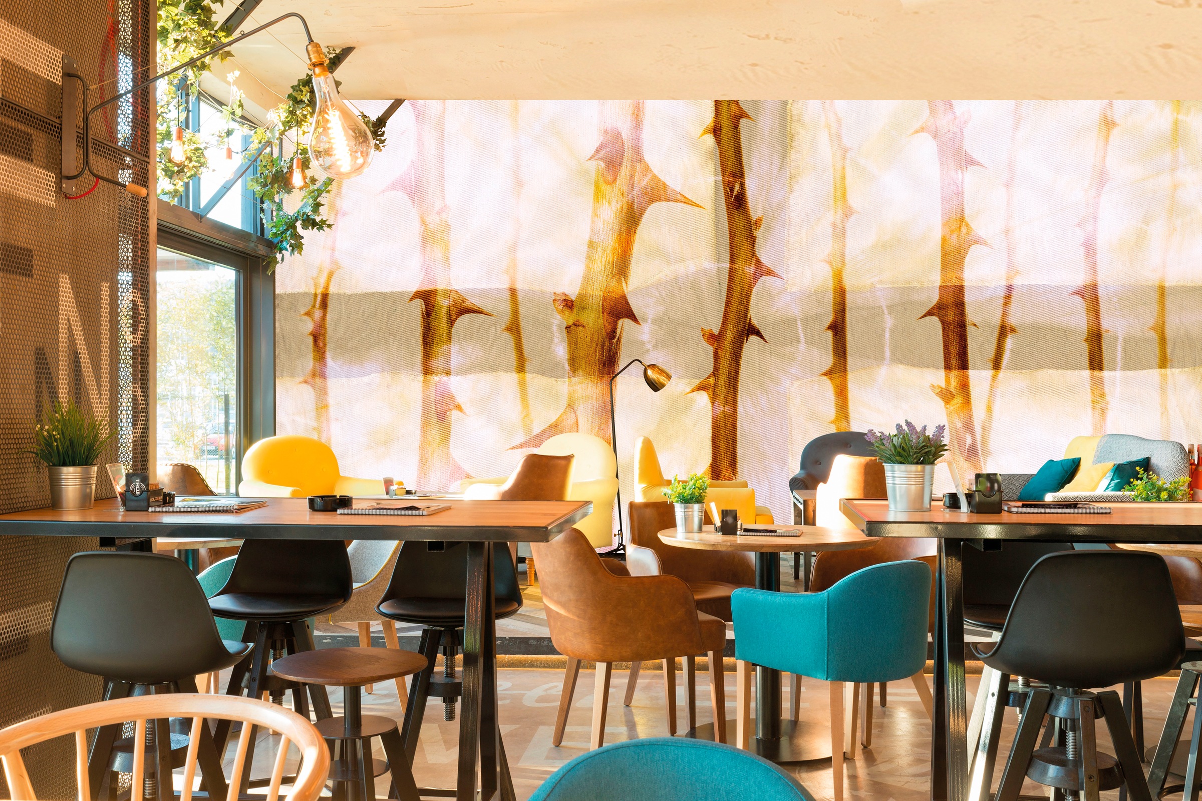 Architects Paper Fototapete »Atelier 47 Thorn Art 2« floral glatt Vlies, Wa günstig online kaufen