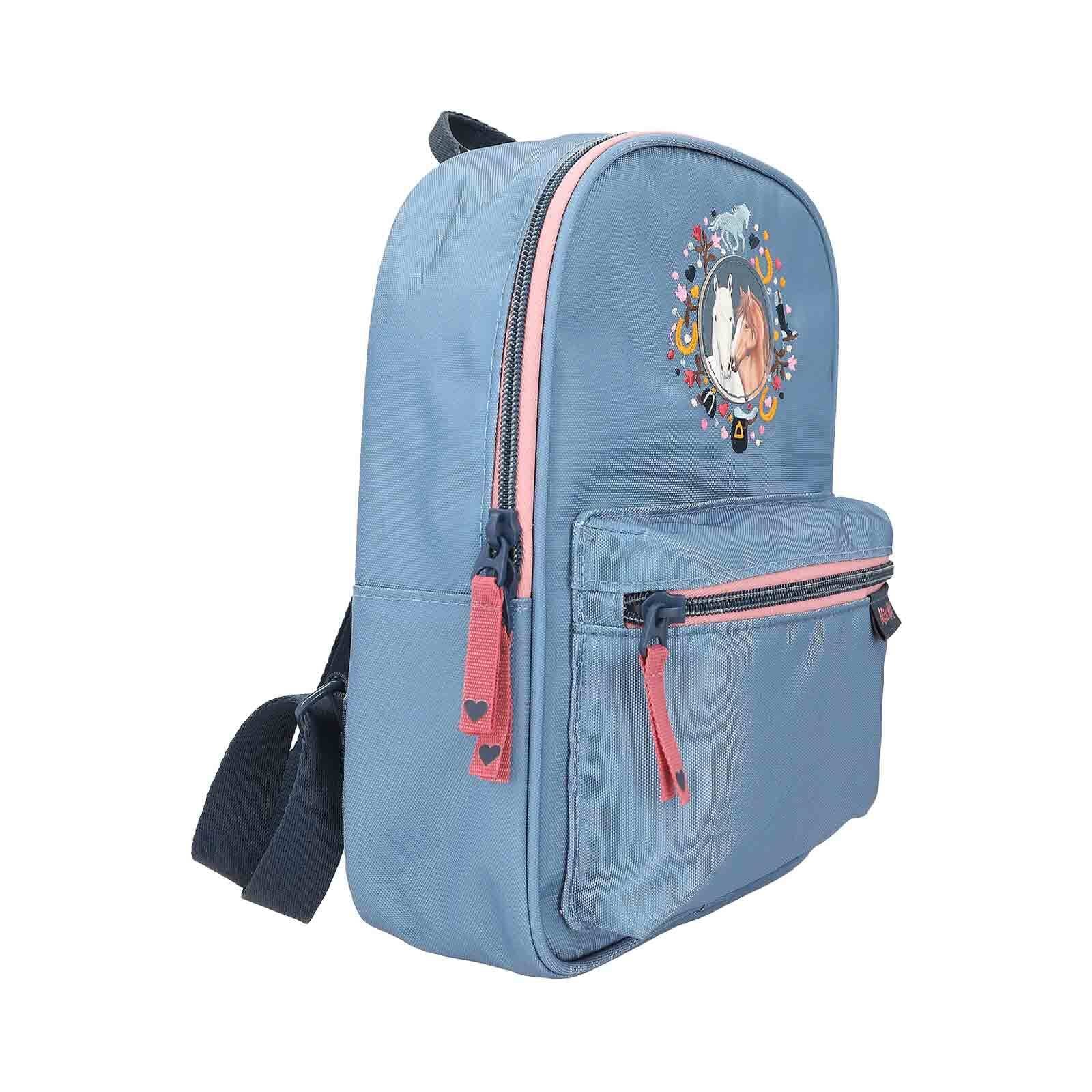 Depesche Rucksack »Rucksack MY LITTLE FARM Miss Melody 13 x 22 x 28 cm blau«