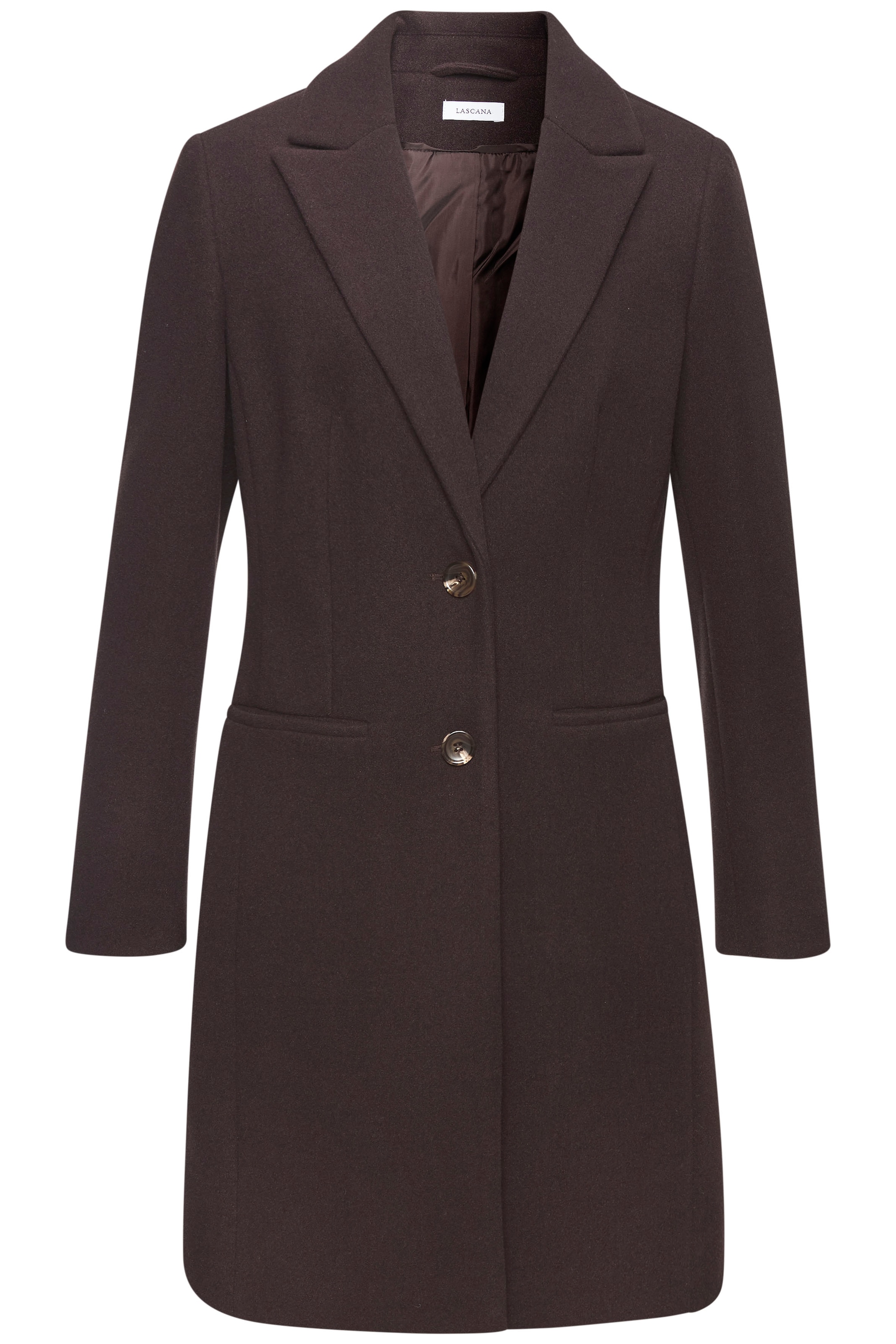 LASCANA Kurzmantel, im klassischen Design, Damenmantel, Blazermantel, casual-chic