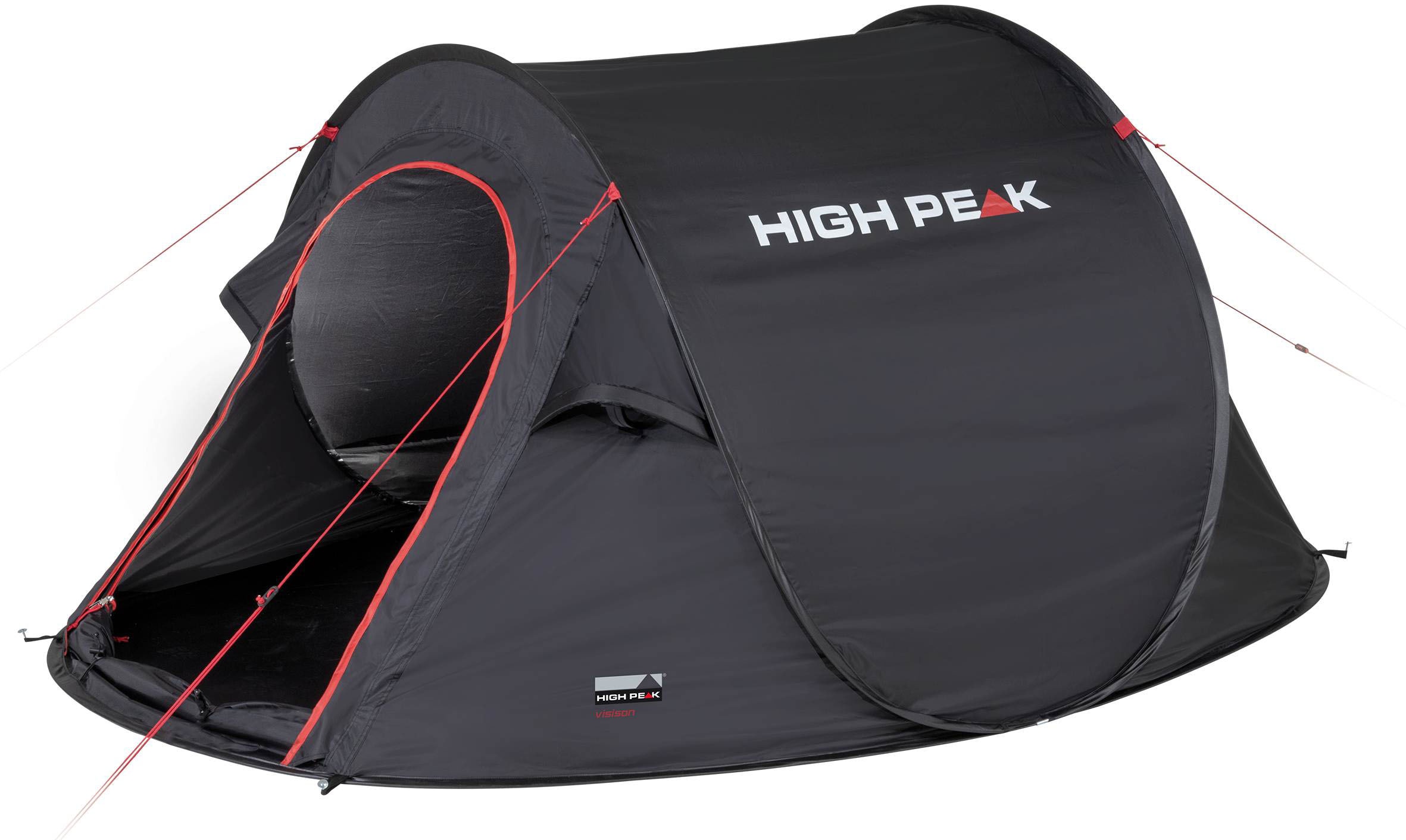 High Peak Wurfzelt »Pop up Zelt Vision 2«, 2 Personen, (mit Transporttasche)