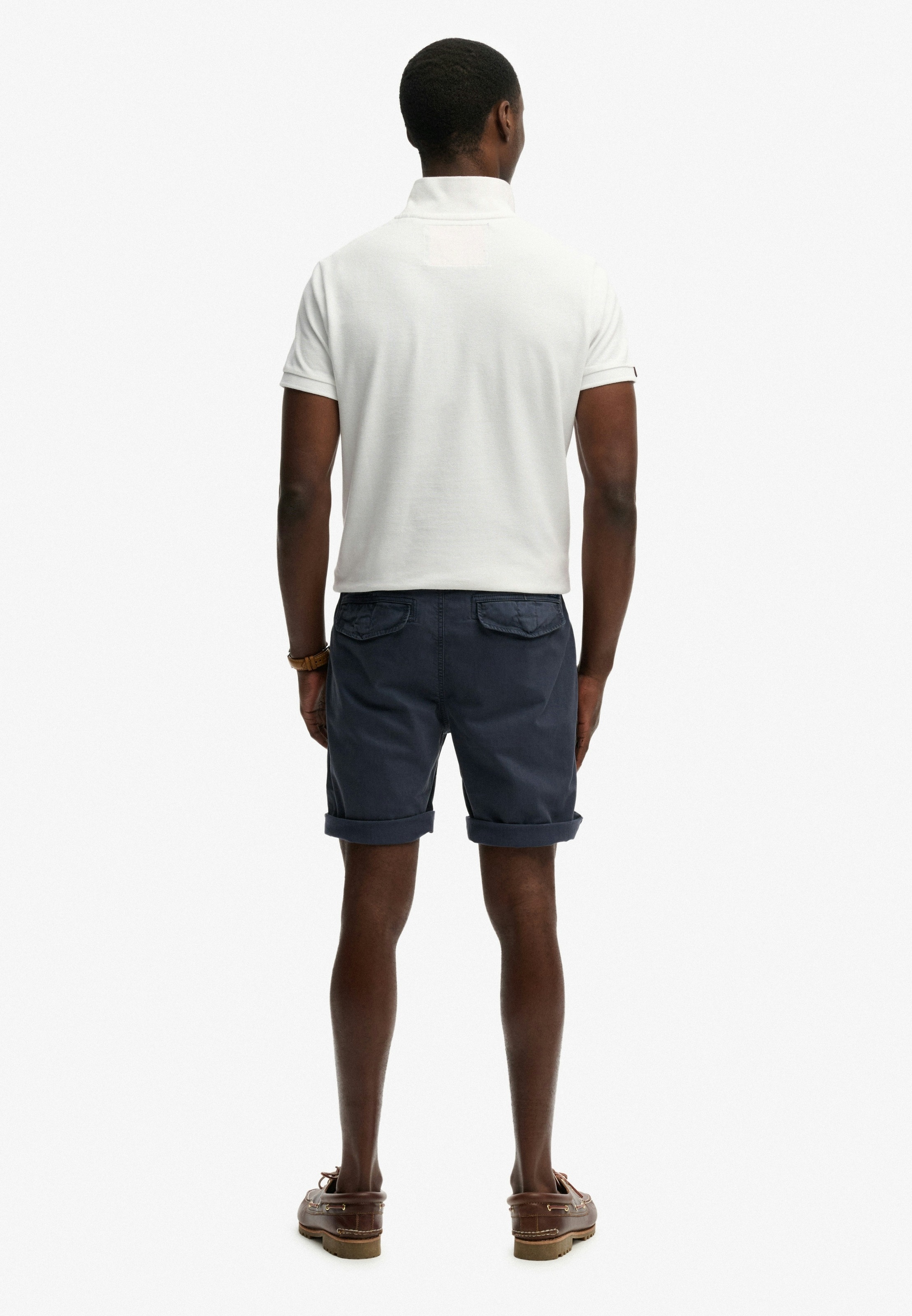 Superdry Chinoshorts »UTILITY CHINO SHORT«  mit Baumwollmischung, Relaxed Fit, knielang, aus Webmaterial
