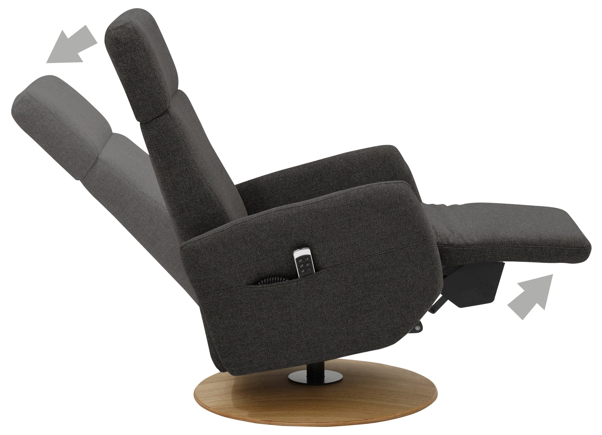 sit&more TV-Sessel »Kobra«, wahlweise mit 2 Motoren, 2 Motoren und Akku oder mit 2 Motoren